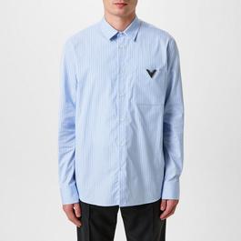 Valentino Striped Logo Shirt