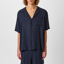 Valentino Toile Iconographe Bowling Shirt