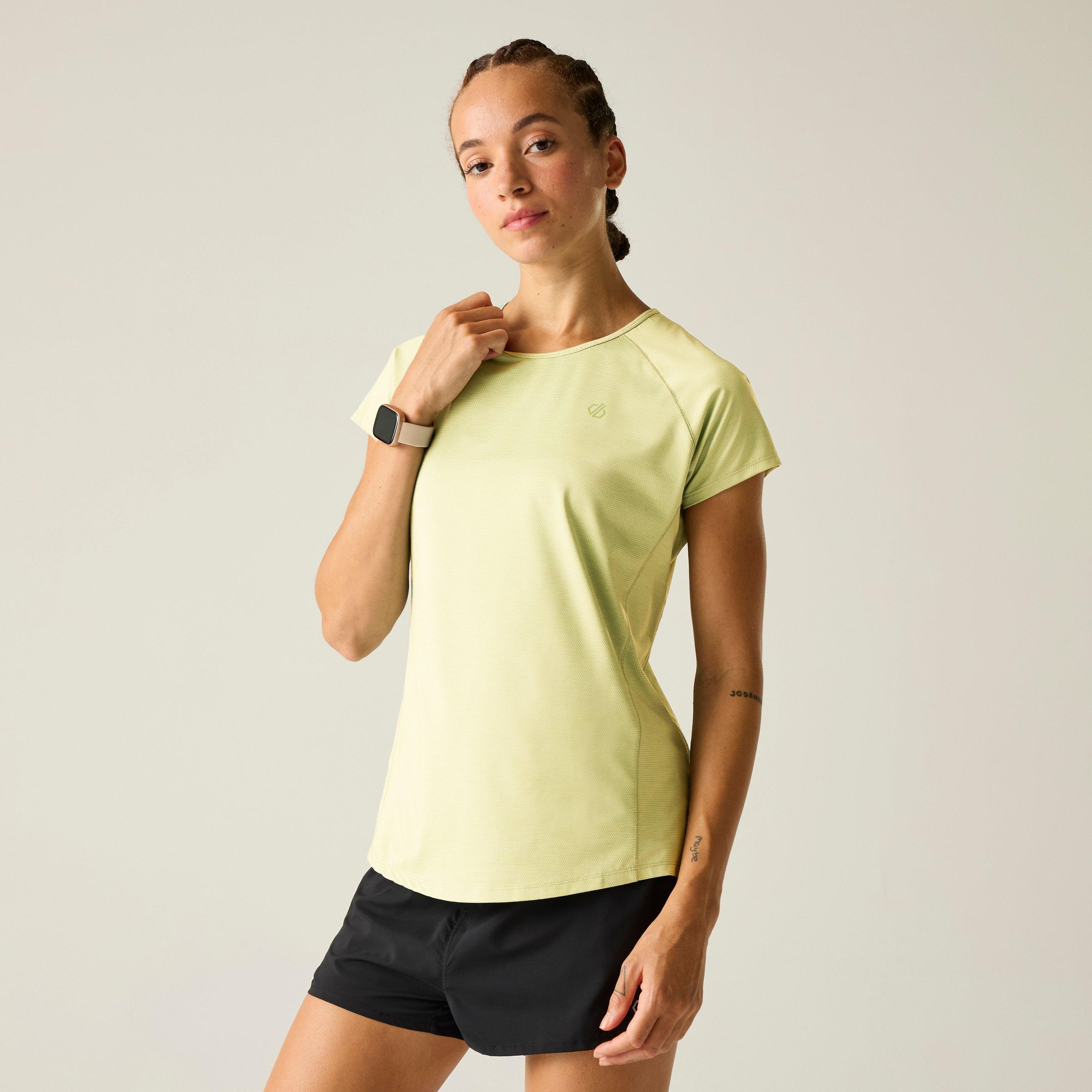 Dare 2B Women's Corral Quick-Drying T-Shirt - Wax Yellow - 18