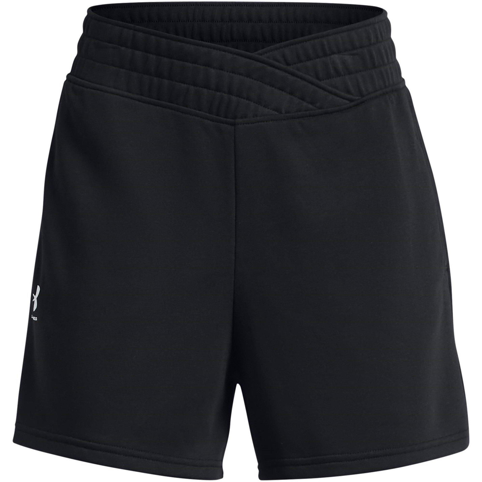 Under Armour Women's Fleece Jogger Shorts - Black - 10 (S)