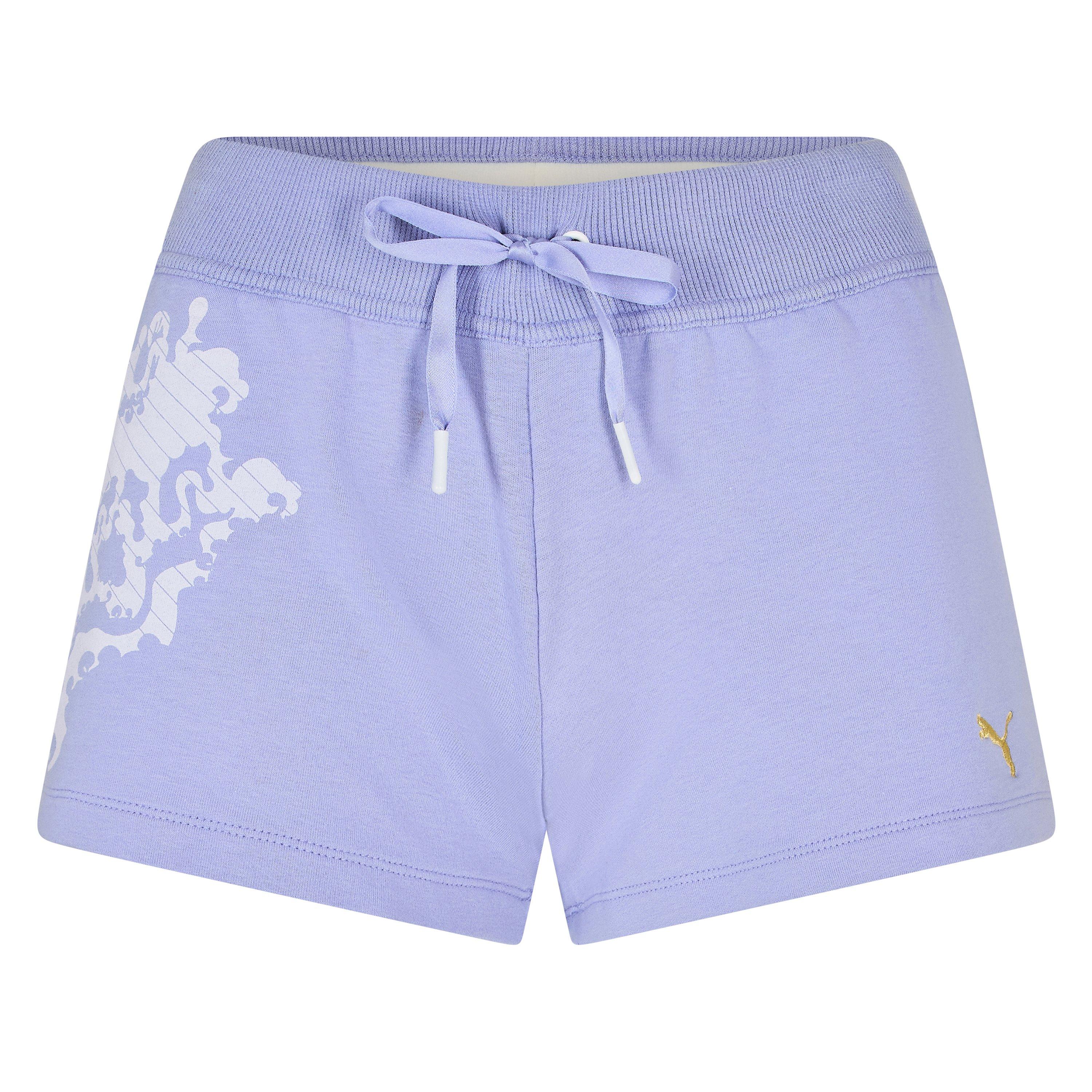 Ljubičasta - Puma - Shorts Womens - 1