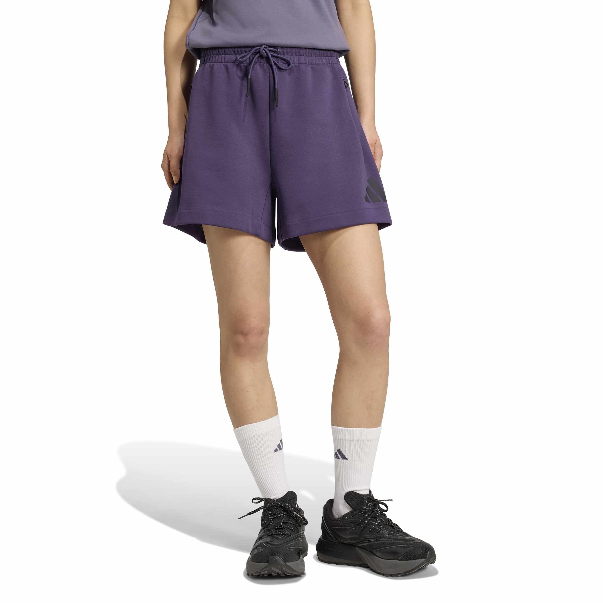 Aurora Plum - adidas - adidas Z.N.E. Womens Shorts - 2