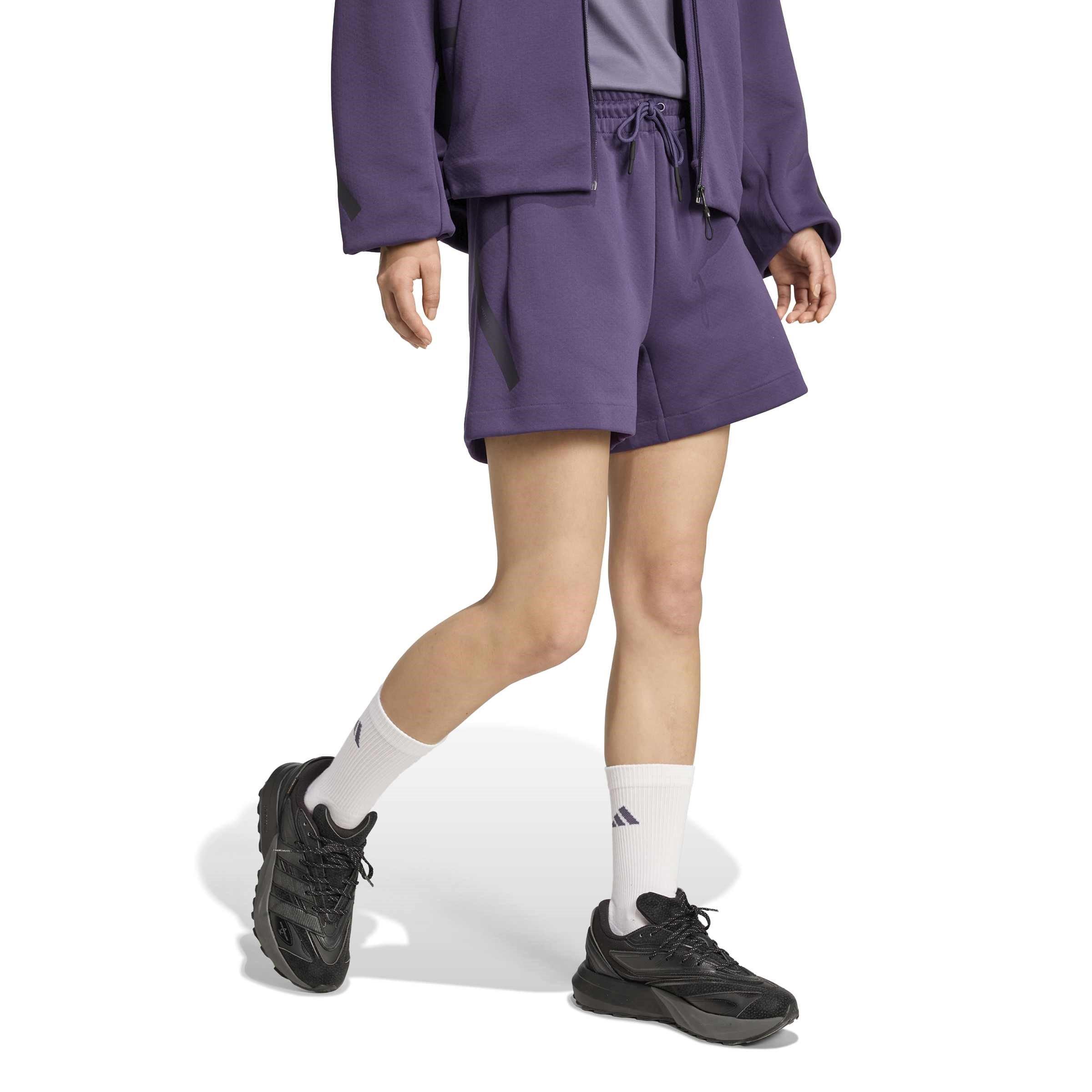 Aurora Plum - adidas - adidas Z.N.E. Womens Shorts - 6