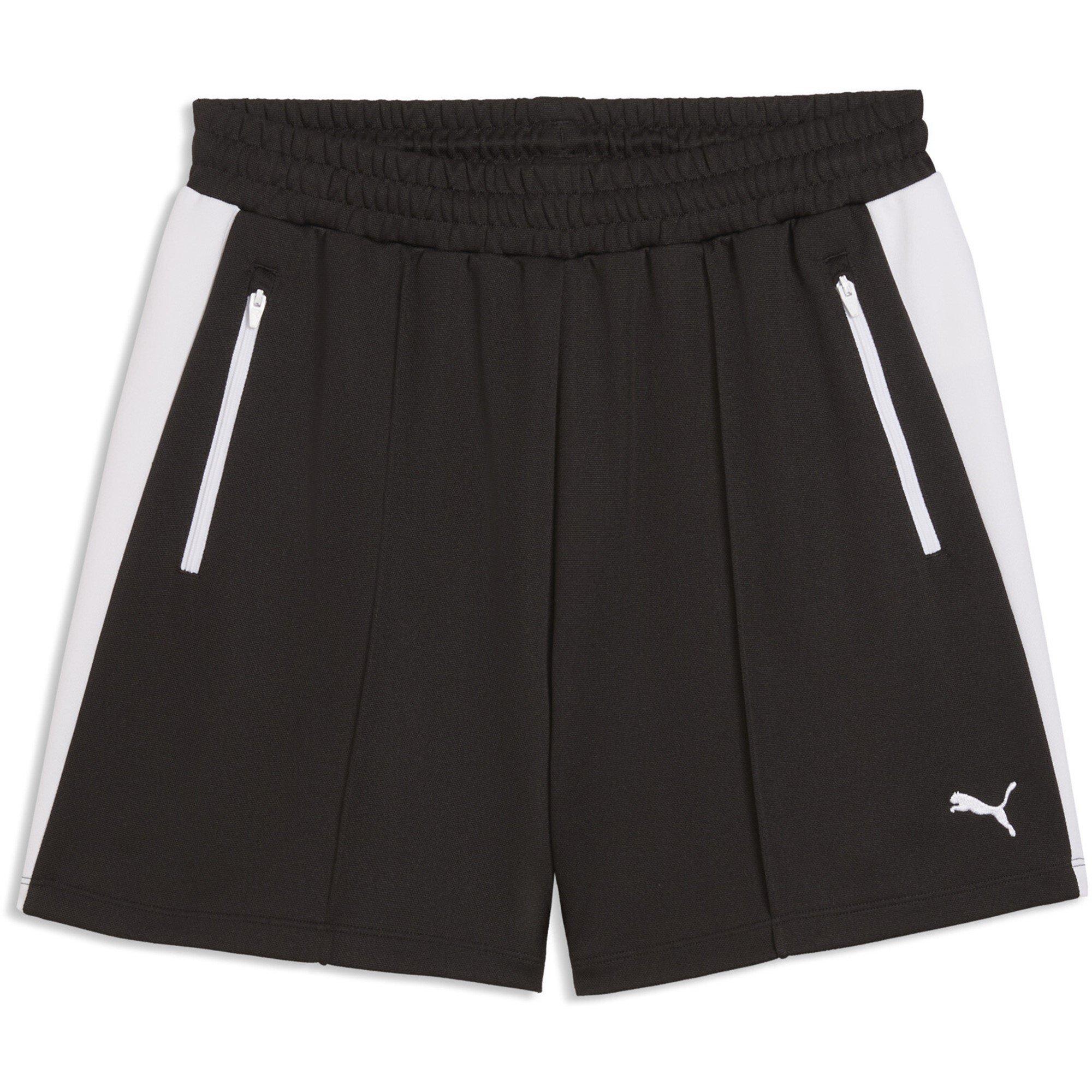 Puma Black - Puma - Women's Fleece Jogger Shorts - 1