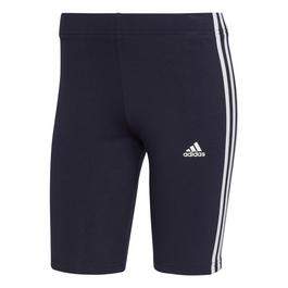 adidas Essentials 3 Stripe Biker Shorts Womens