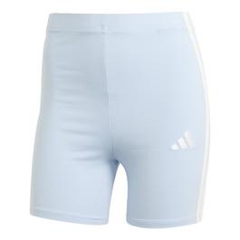 adidas Essentials 3 Stripe Biker Shorts Womens