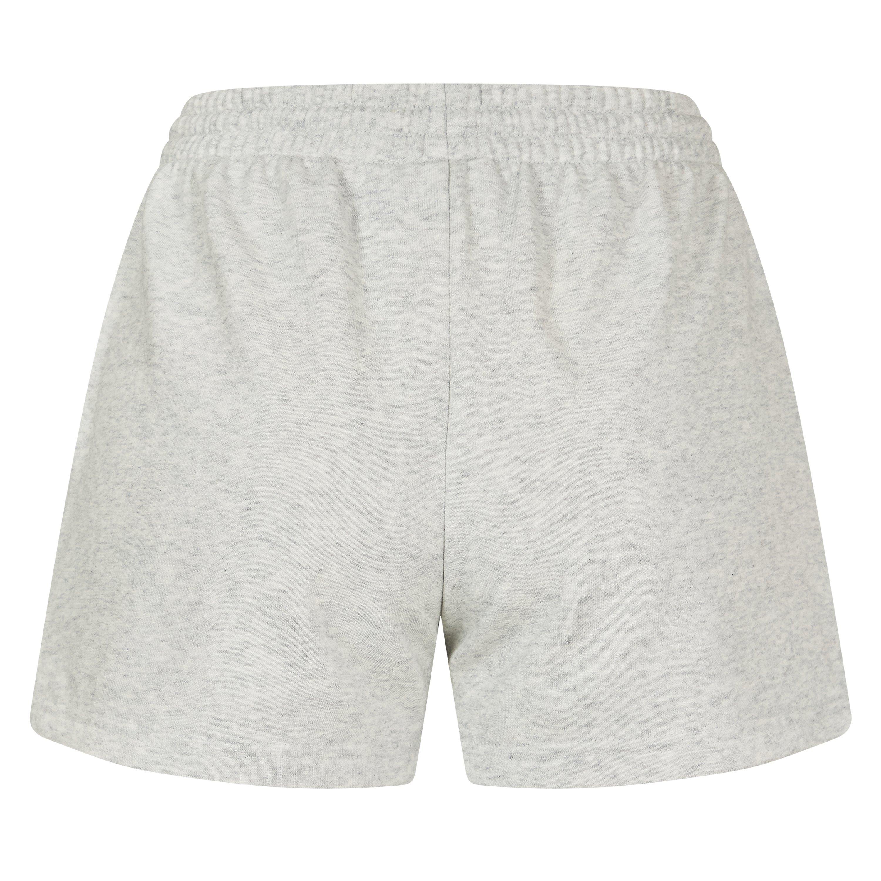 Lichtgrijs - New Balance - Nb Fterry Sho Ahh Larg Jogger Short Womens - 2