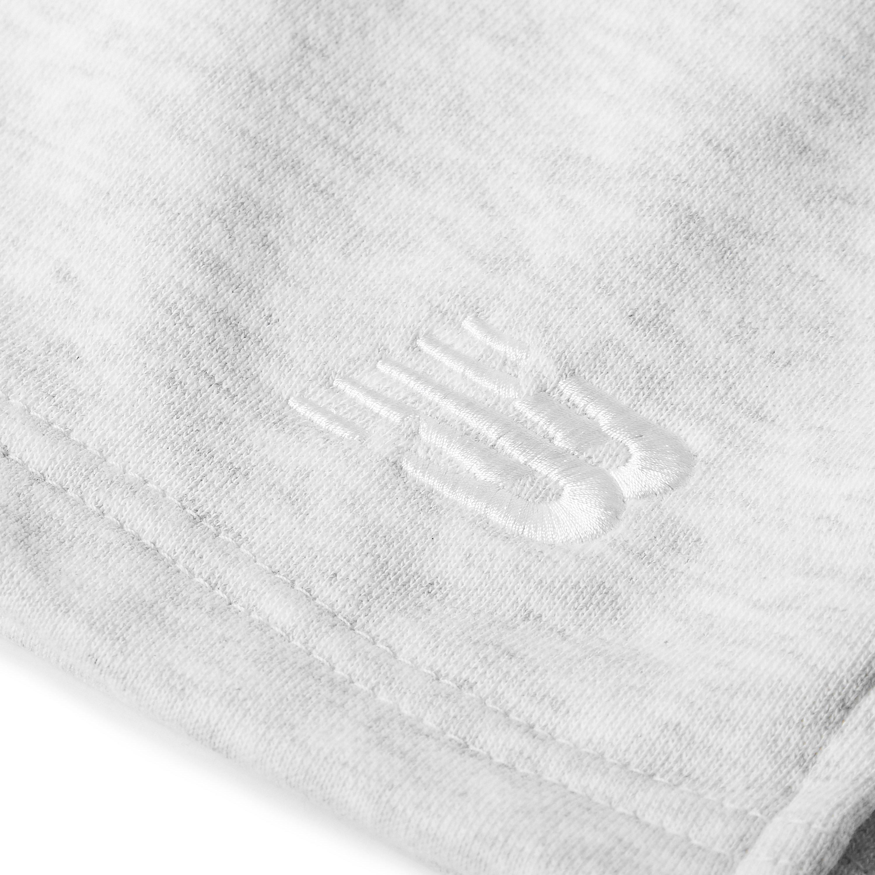 Light Grey - New Balance - Nb Fterry Sho Ahh Larg Jogger Short Womens - 5