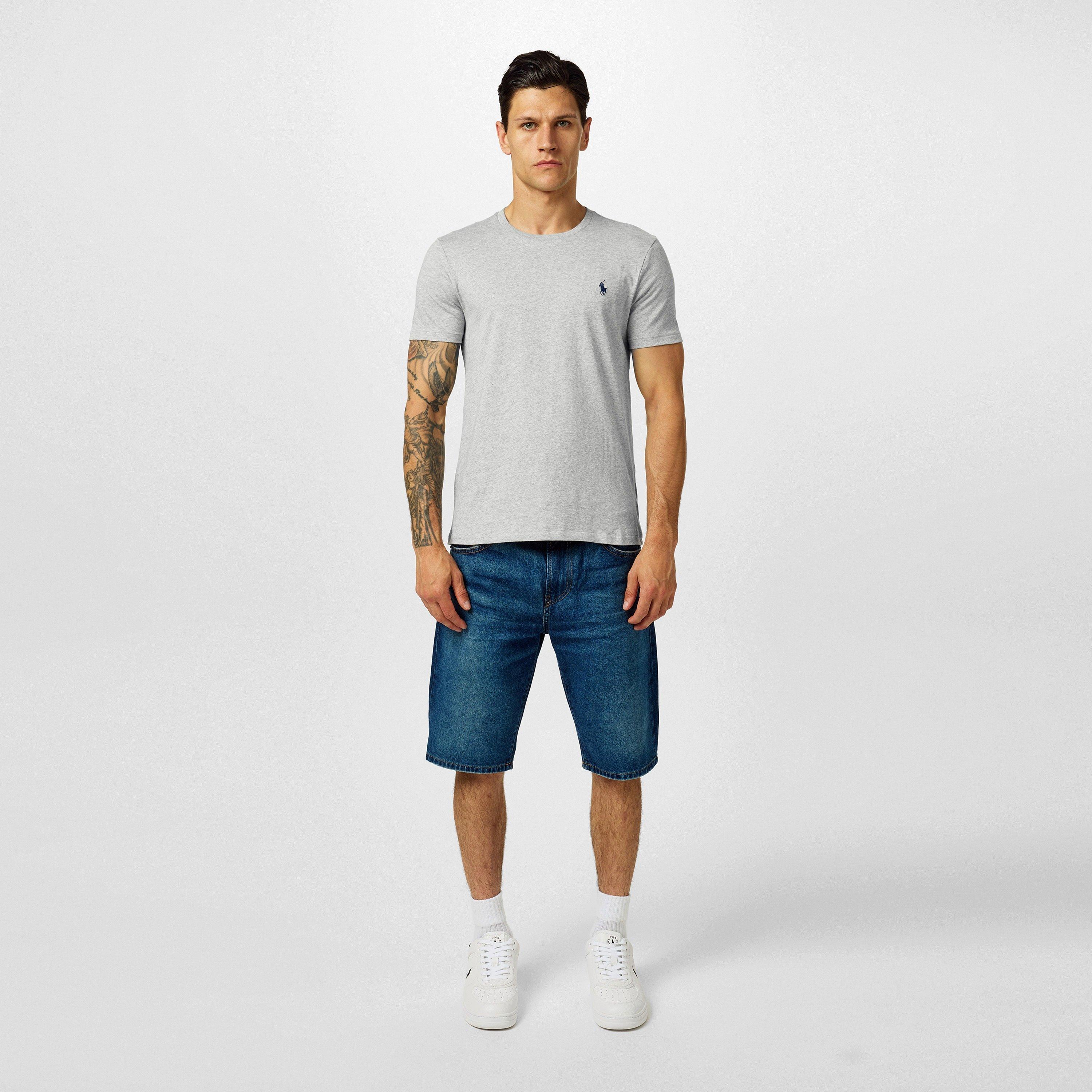 Grey Heather - Polo Ralph Lauren - Men's Regular Fit Custom T-Shirt - 6