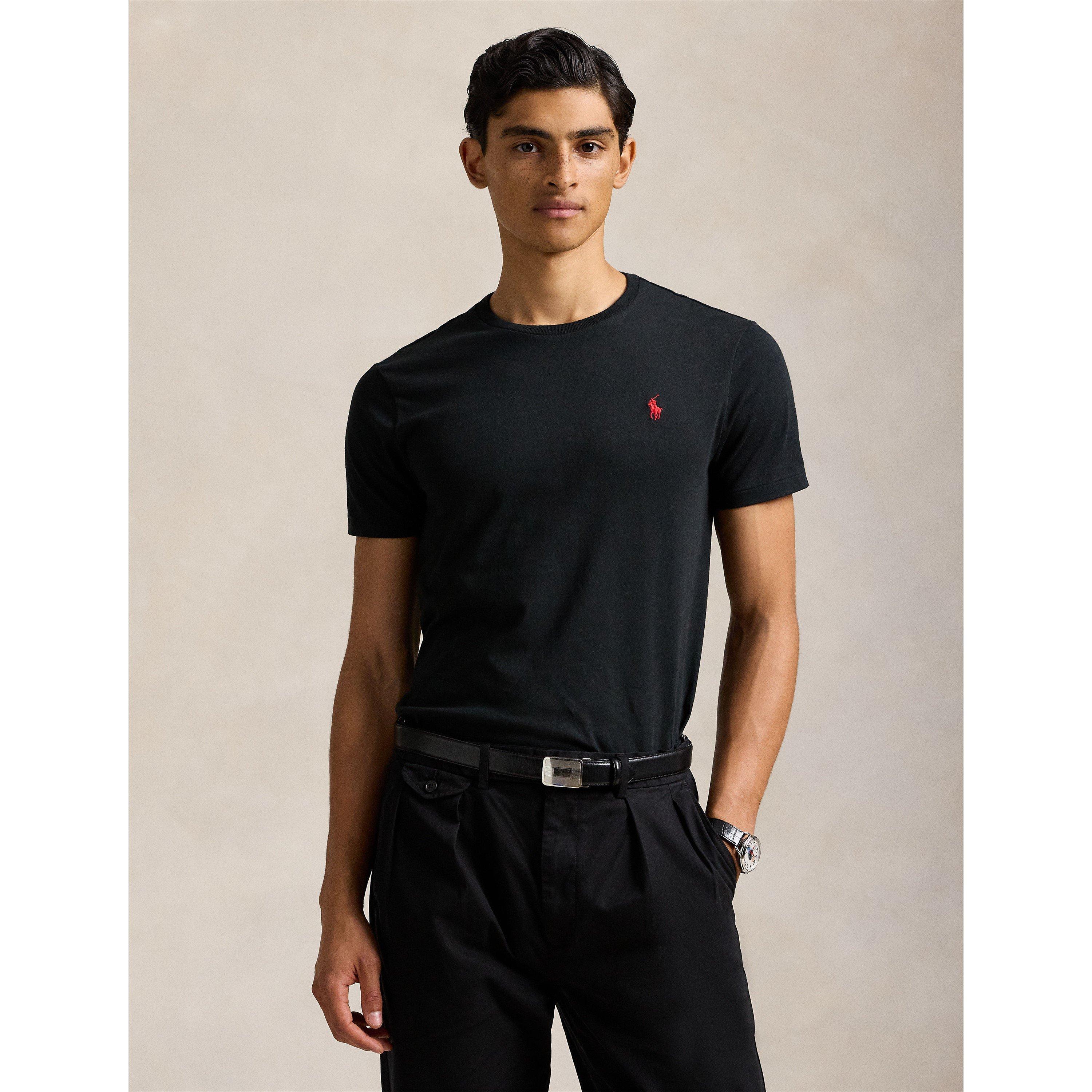 Black - Polo Ralph Lauren - Men's Regular Fit Custom T-Shirt - 3