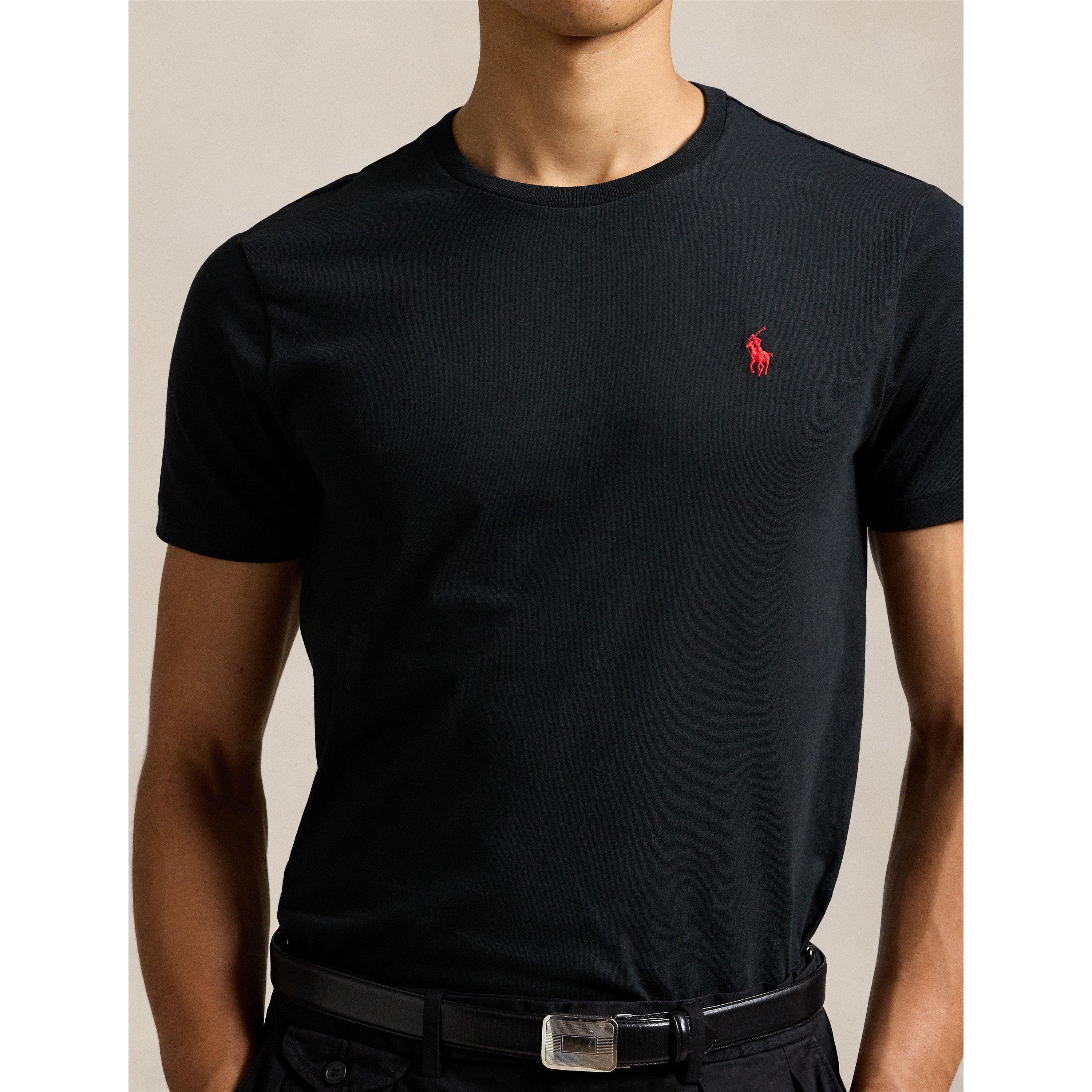 Black - Polo Ralph Lauren - Men's Regular Fit Custom T-Shirt - 5