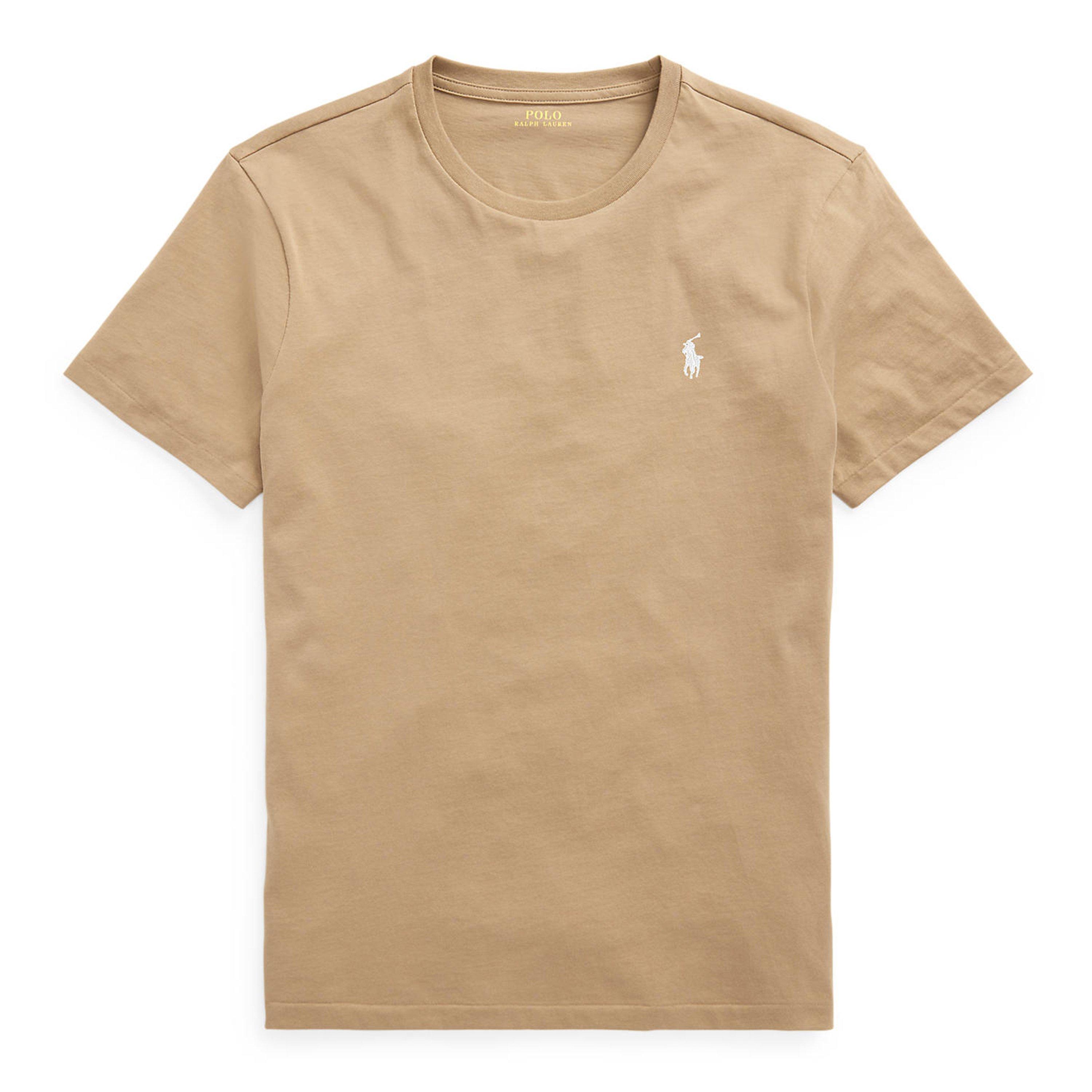 Polo Ralph Lauren Men's Regular Fit Custom T-Shirt - Cafe Tan - XL