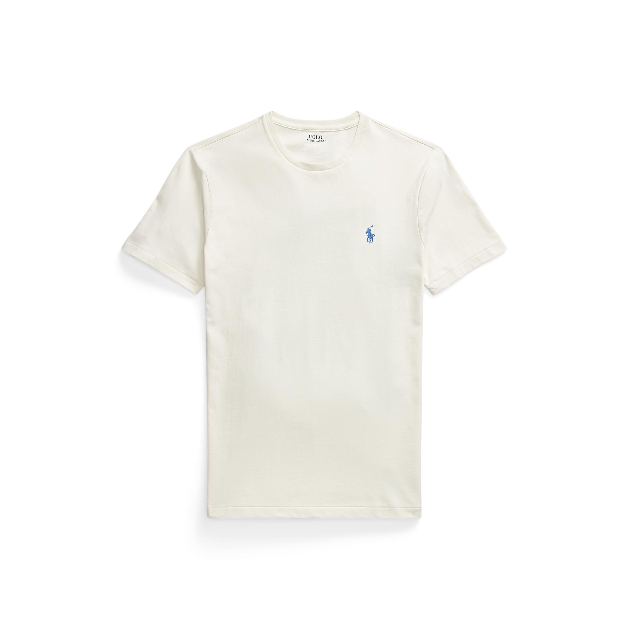 Polo Ralph Lauren Men's Parcht Cream Regular Fit Custom T-Shirt - 2XL