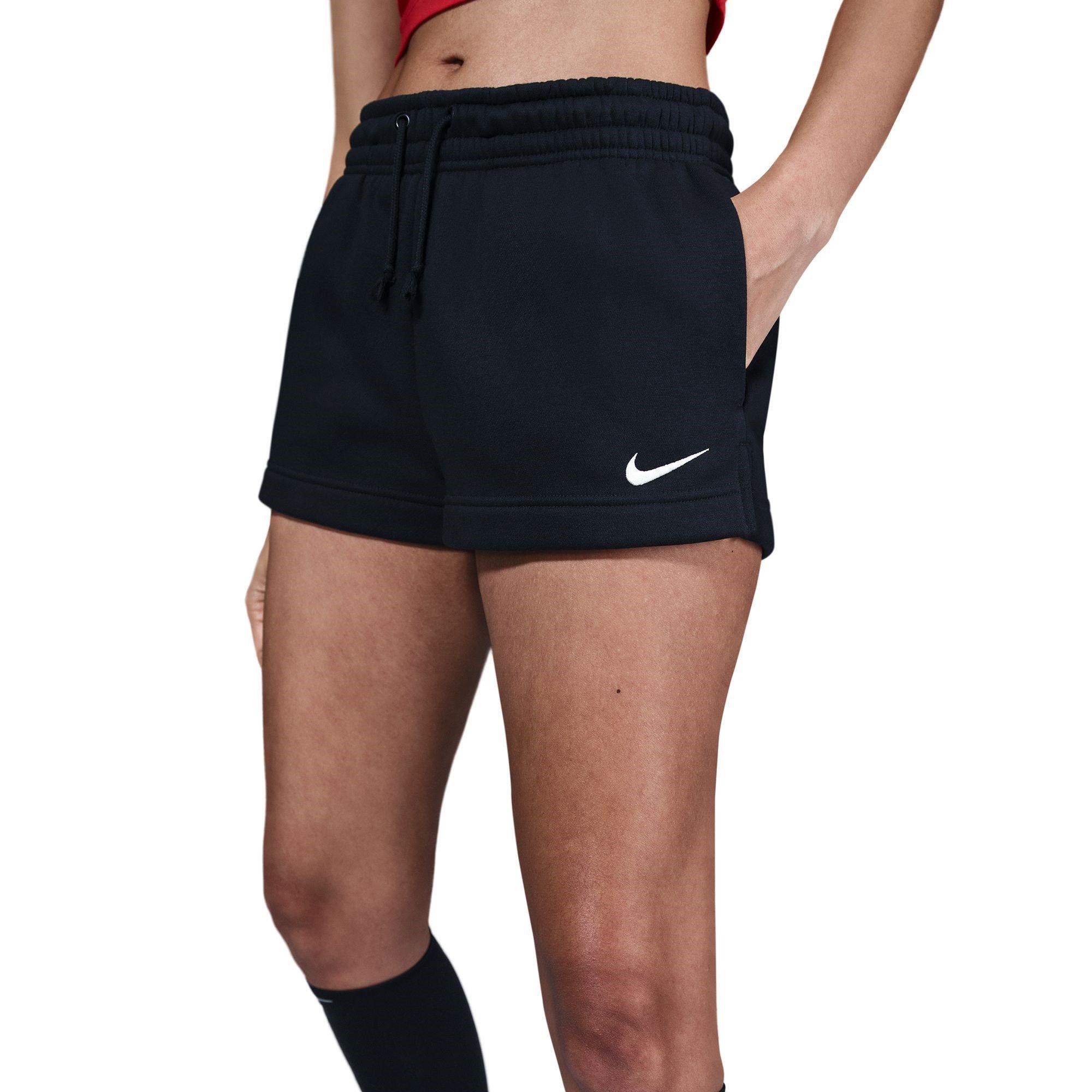 Black - Nike - Sportswear Essential French Terry Shorts Womens - 1