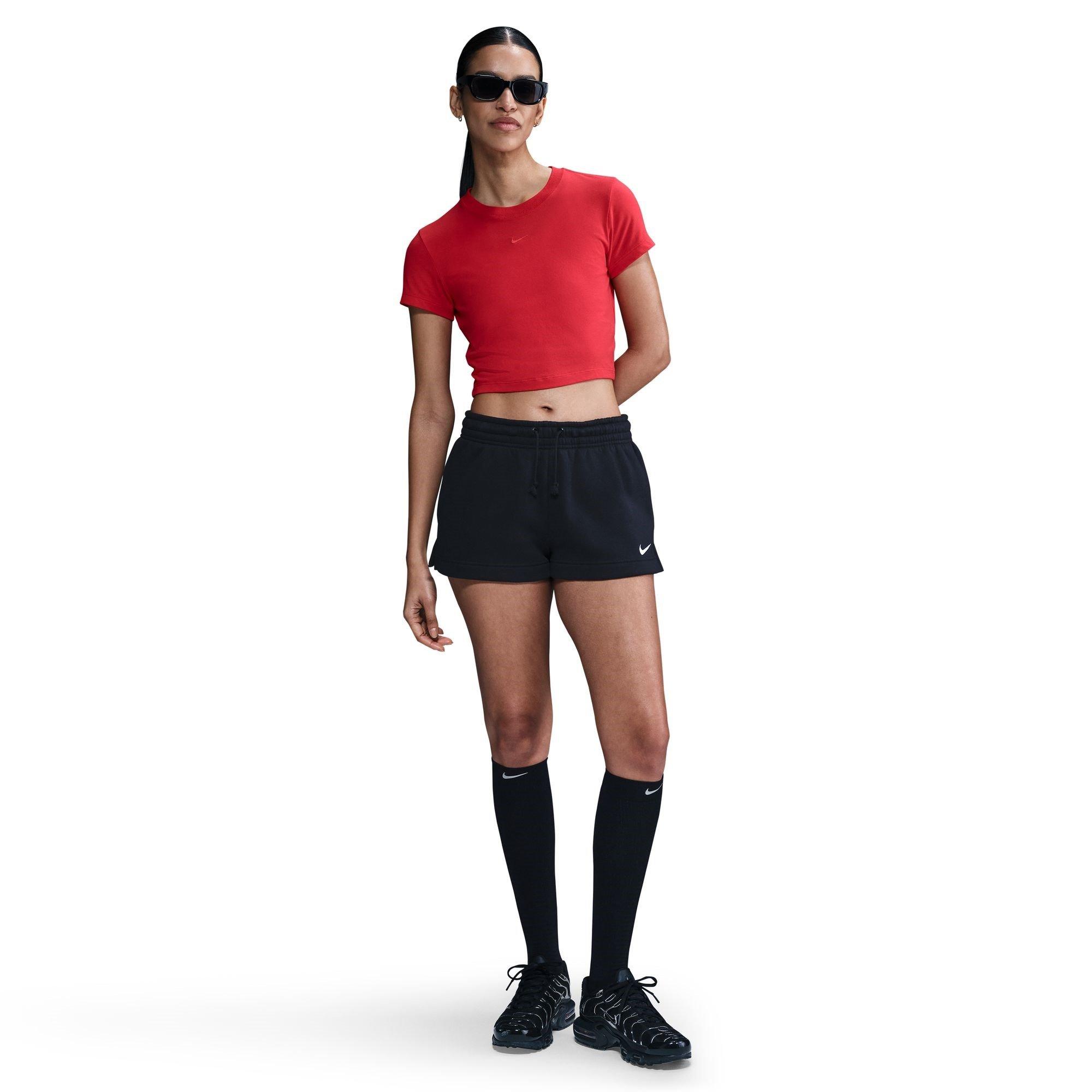 nike essential terry shorts