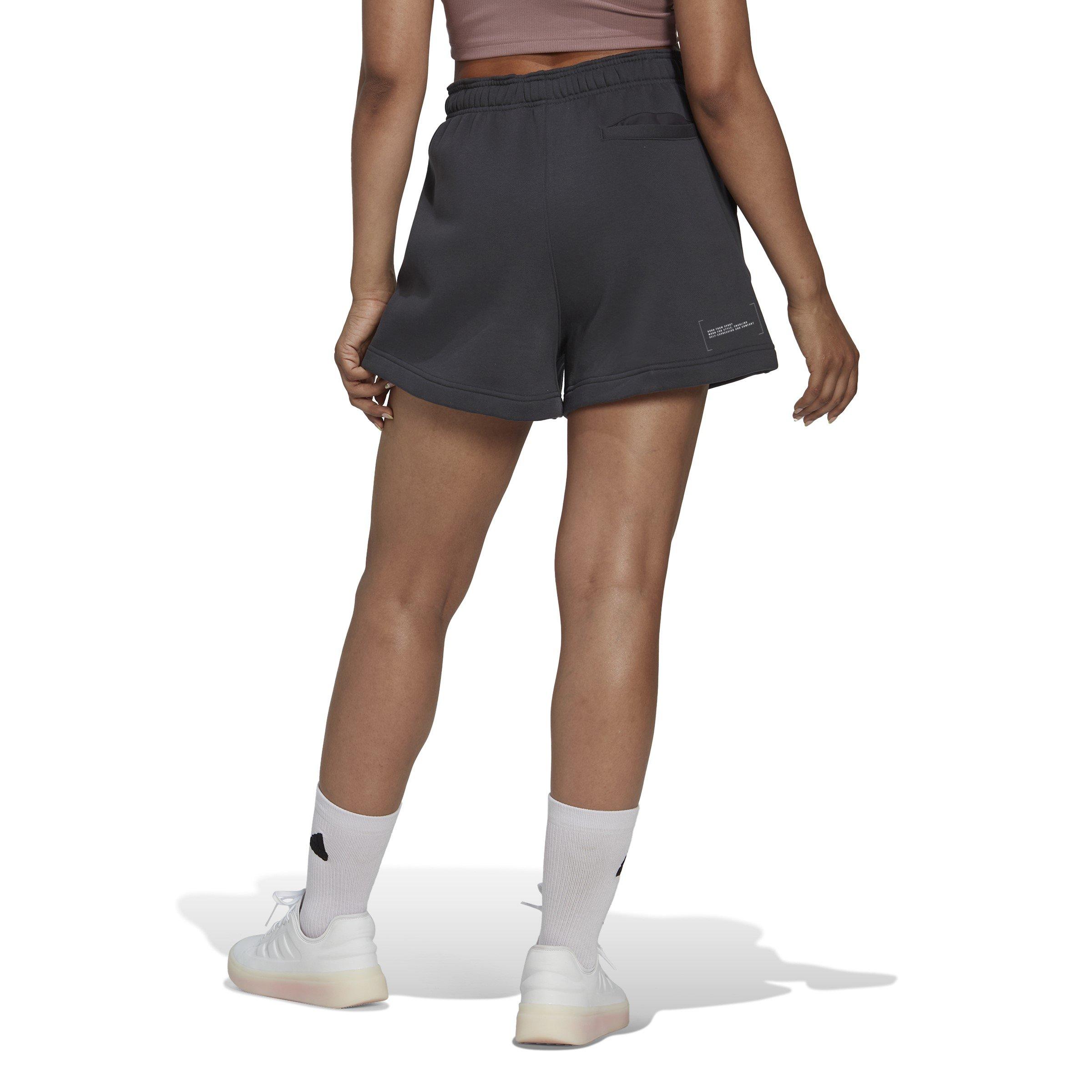 CARBON - adidas - Fleece Jogger Shorts - 4