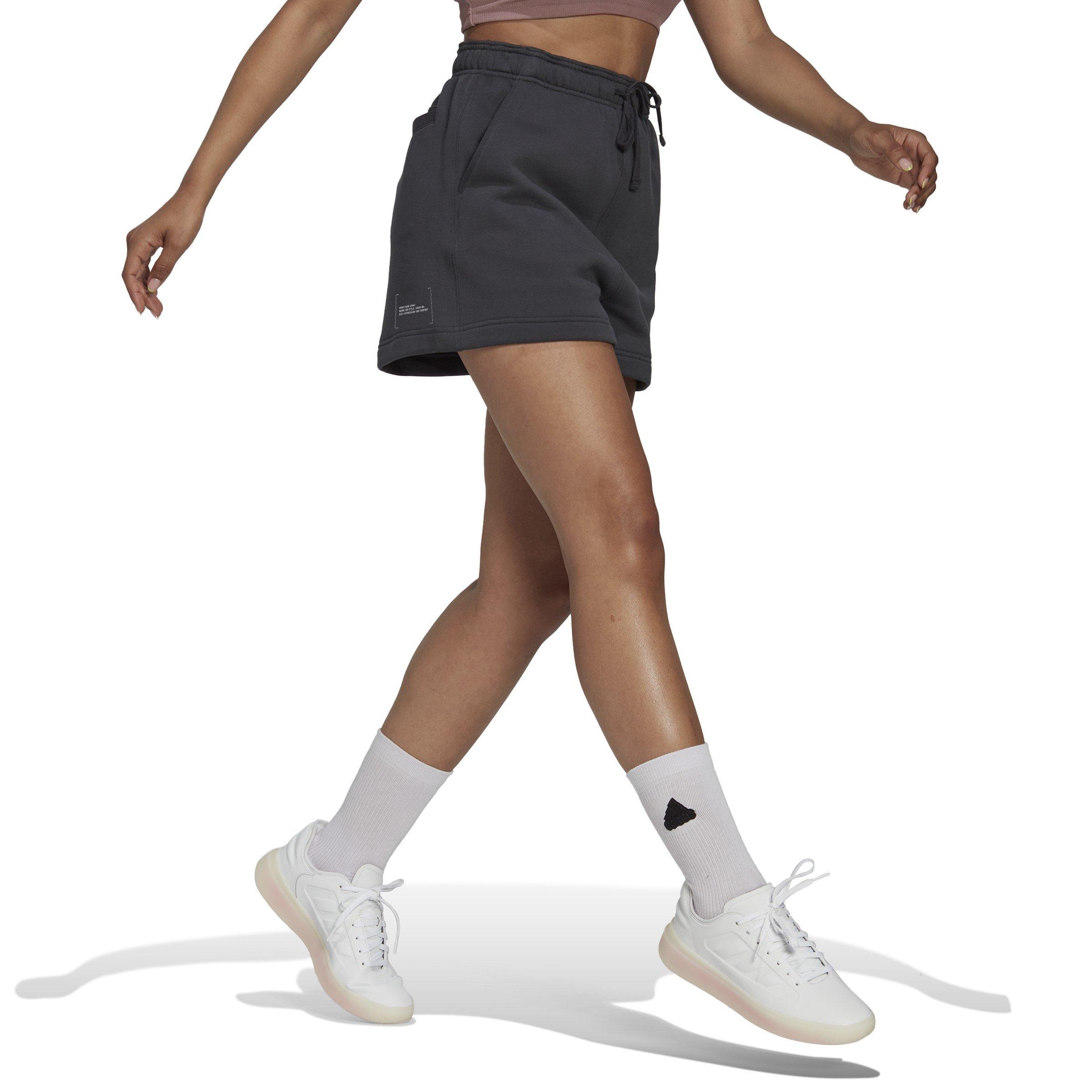 CARBON - adidas - Fleece Jogger Shorts - 5