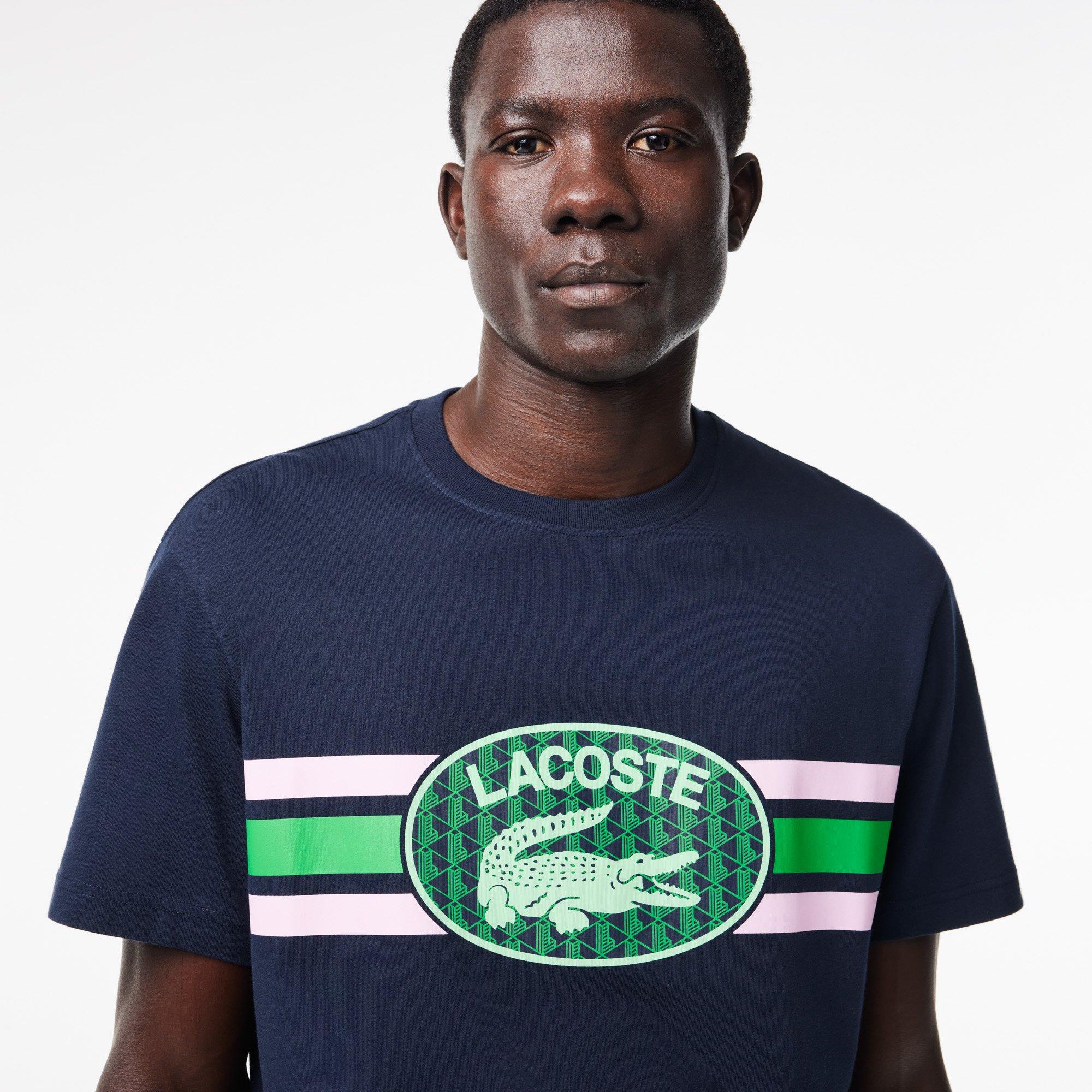 Bleu marine/Gelat - Lacoste - Lacoste Logo Tee - 4