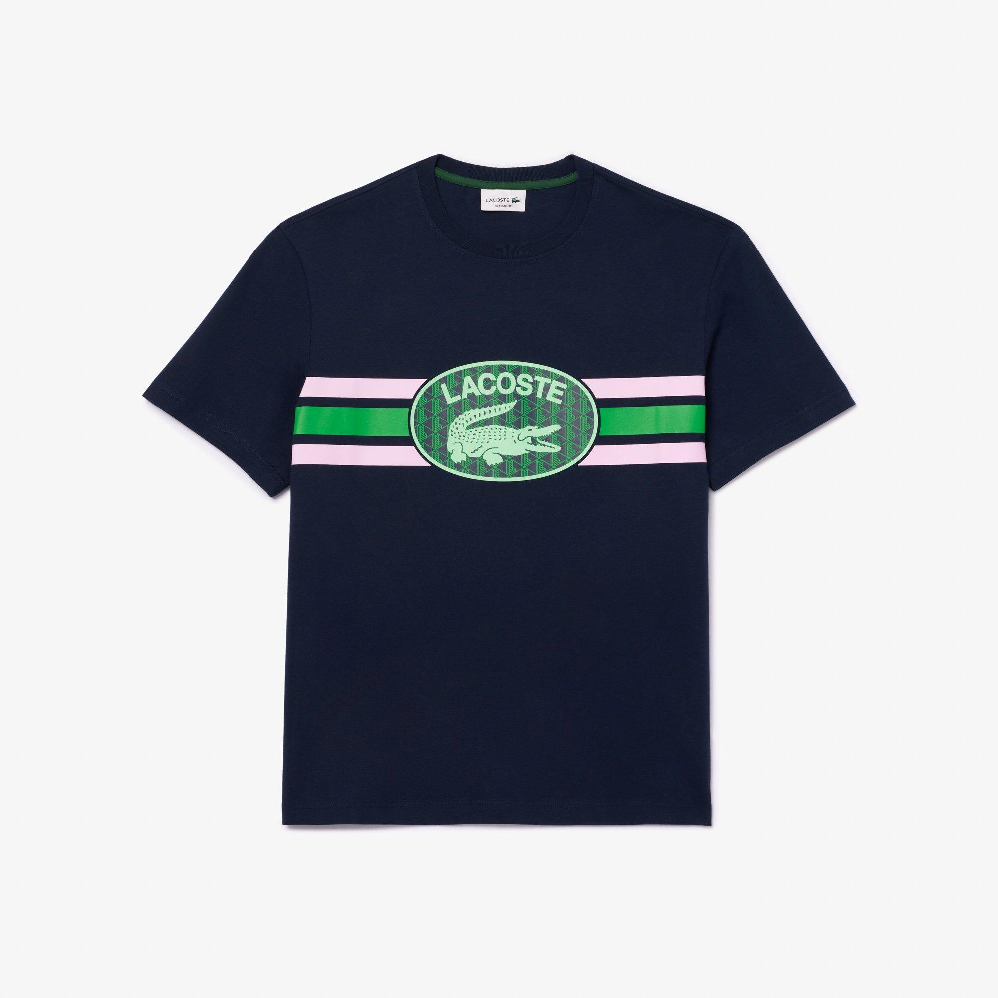 Bleu marine/Gelat - Lacoste - Lacoste Logo Tee - 5