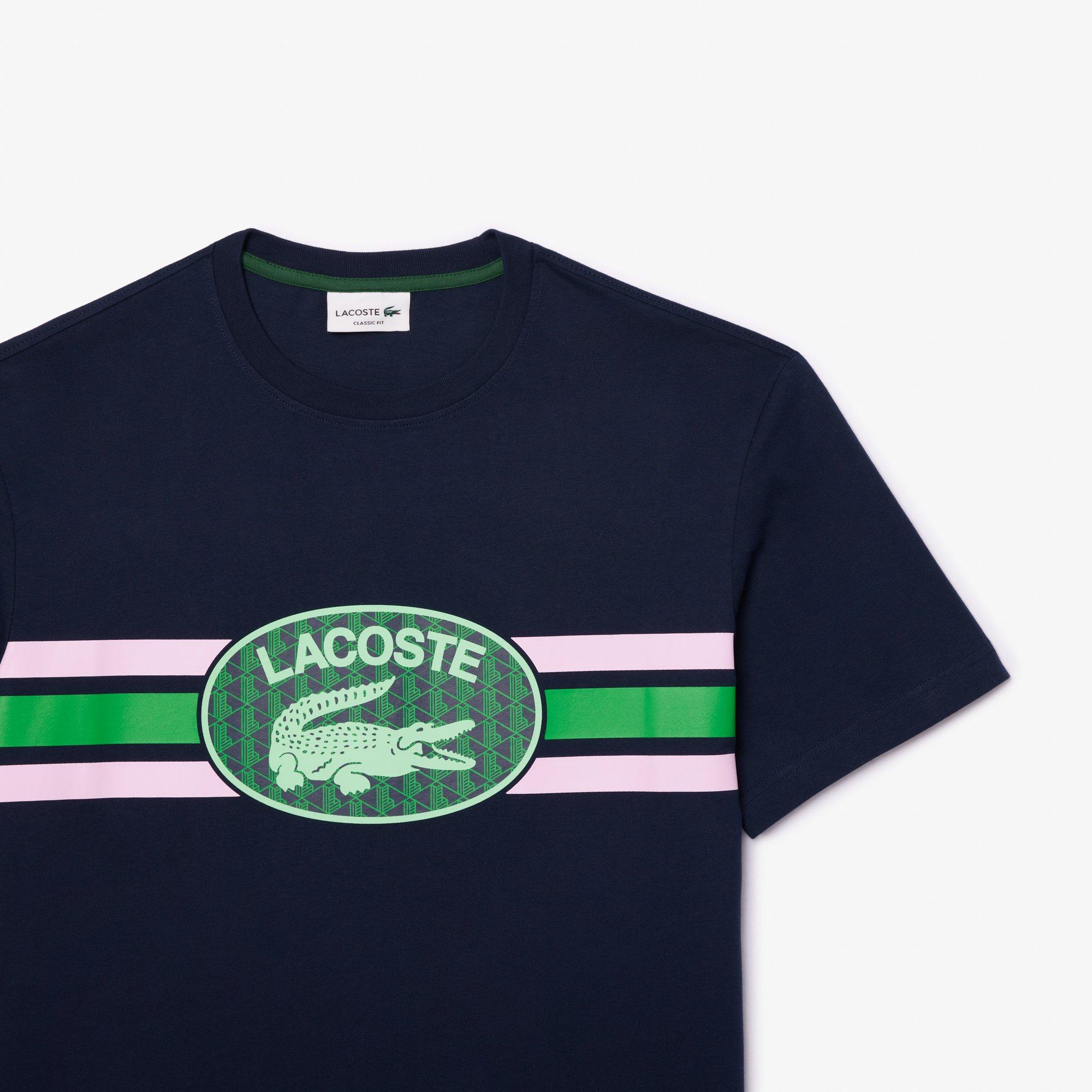 Bleu marine/Gelat - Lacoste - Lacoste Logo Tee - 6