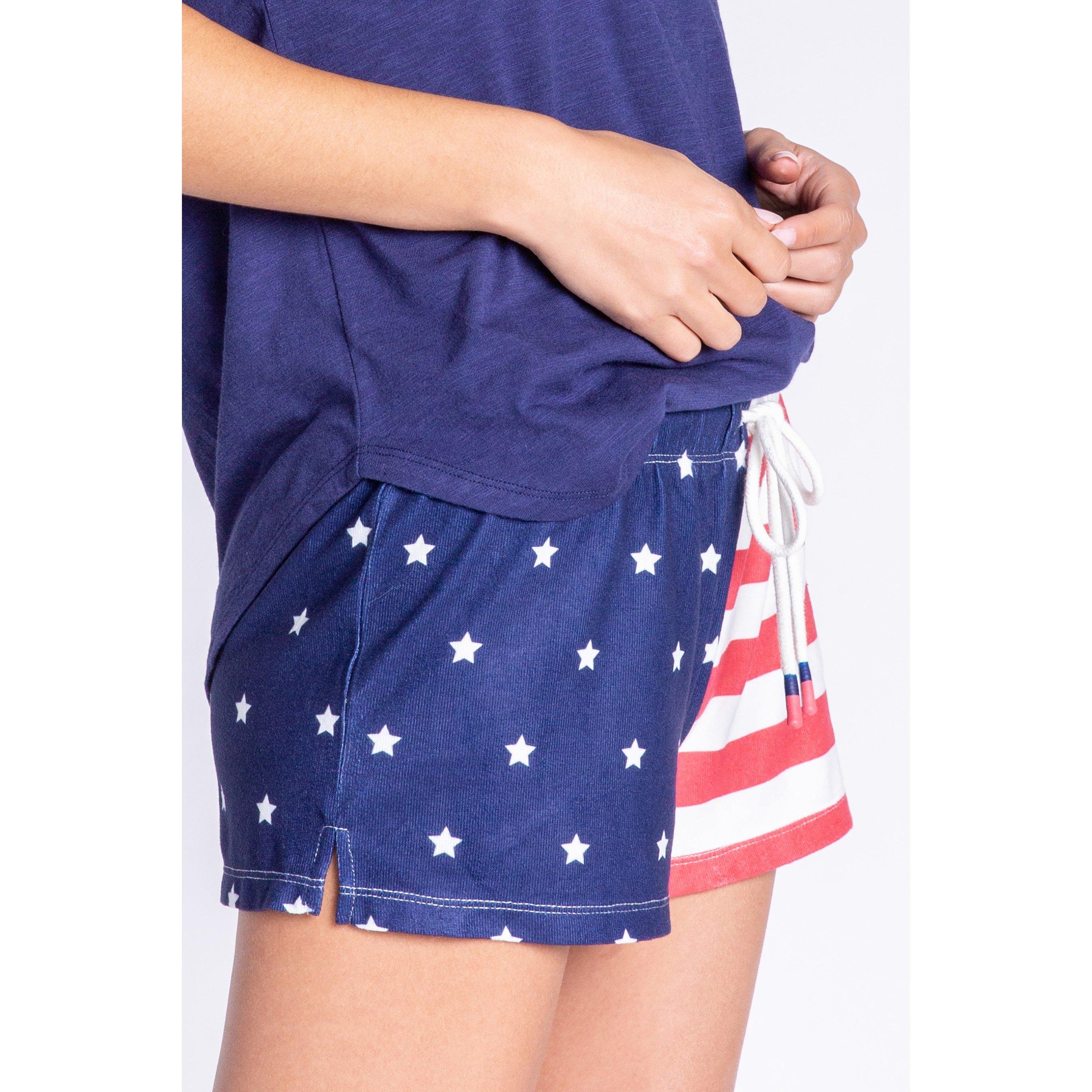 Multicolore - PJ Salvage - Salvage Rad White & Blue Short - 5