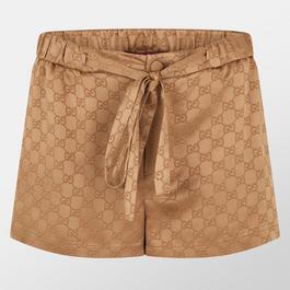 Gucci Gg Silk Shorts