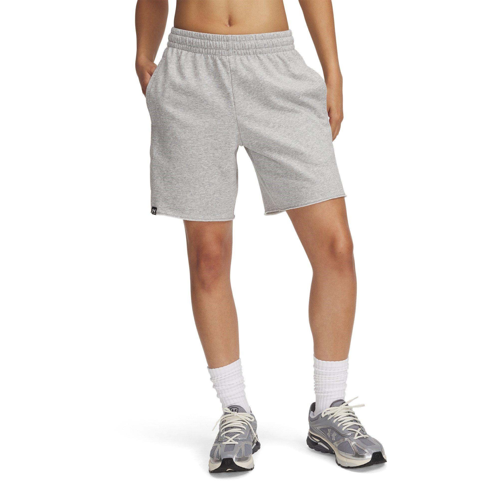 Under Armour Women's Fleece Jogger Shorts - Gray - 10 (S)