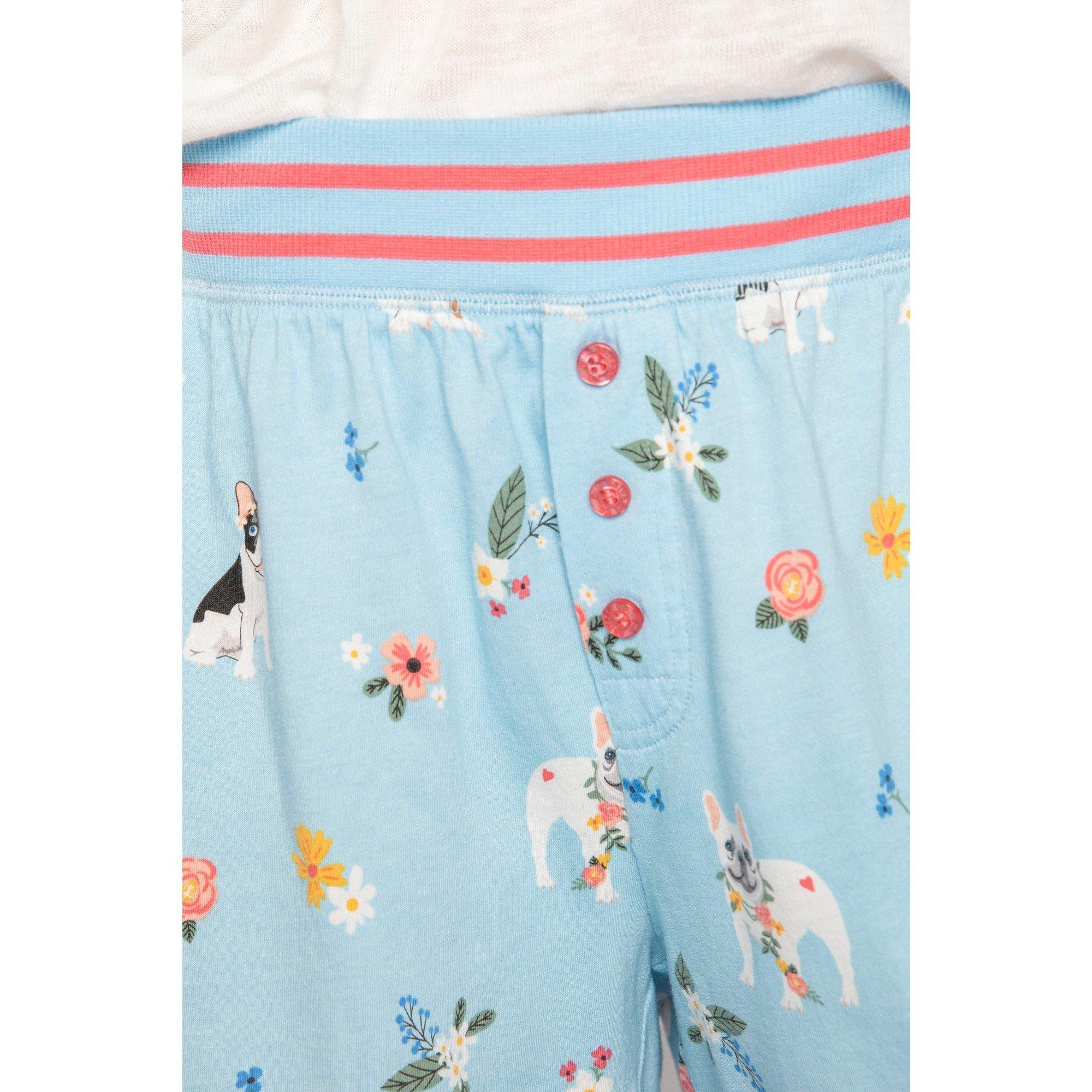 Hellblau - PJ Salvage - Women's Fleece Jogger Shorts - 4