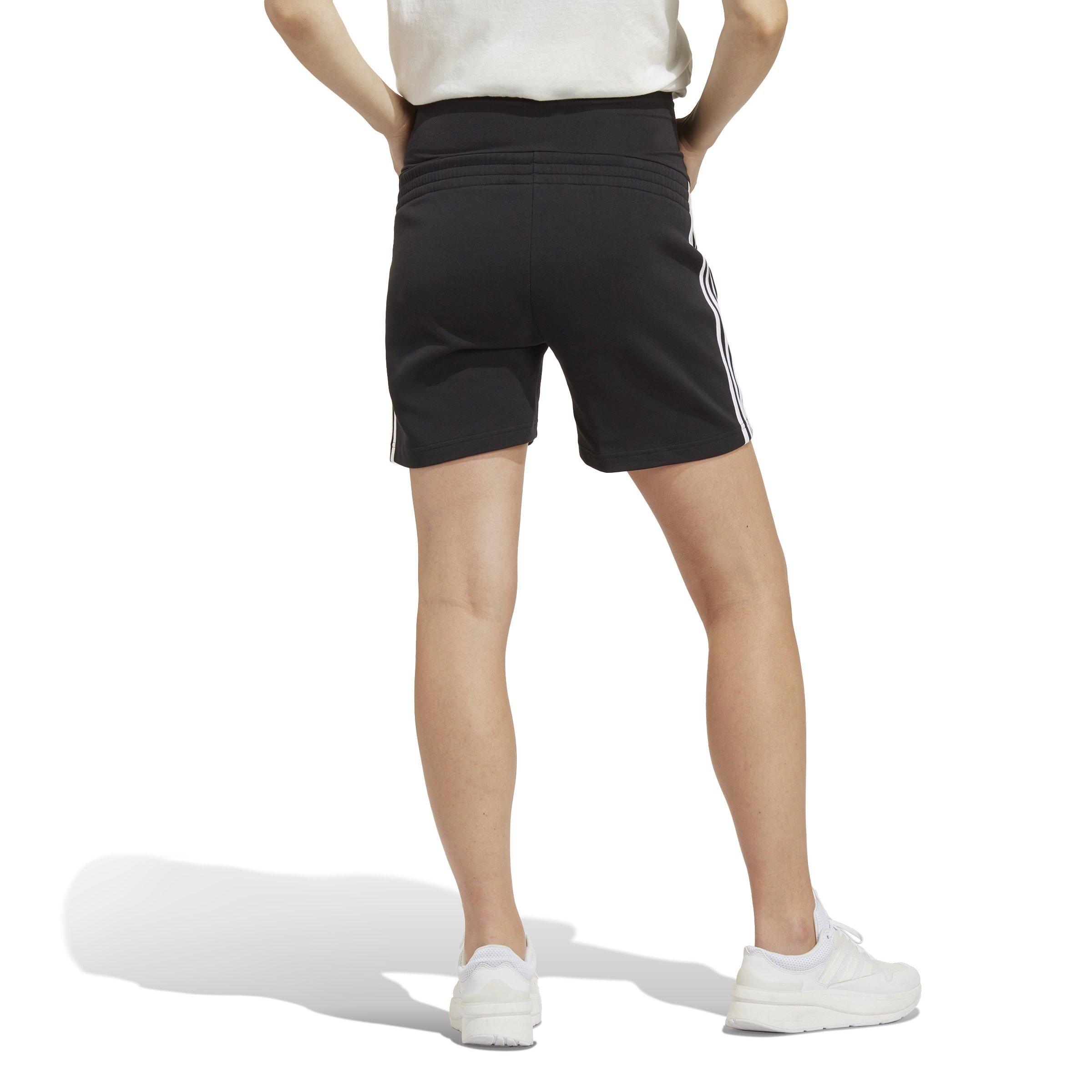 Black/White - adidas - Maternity Shorts Womens - 3