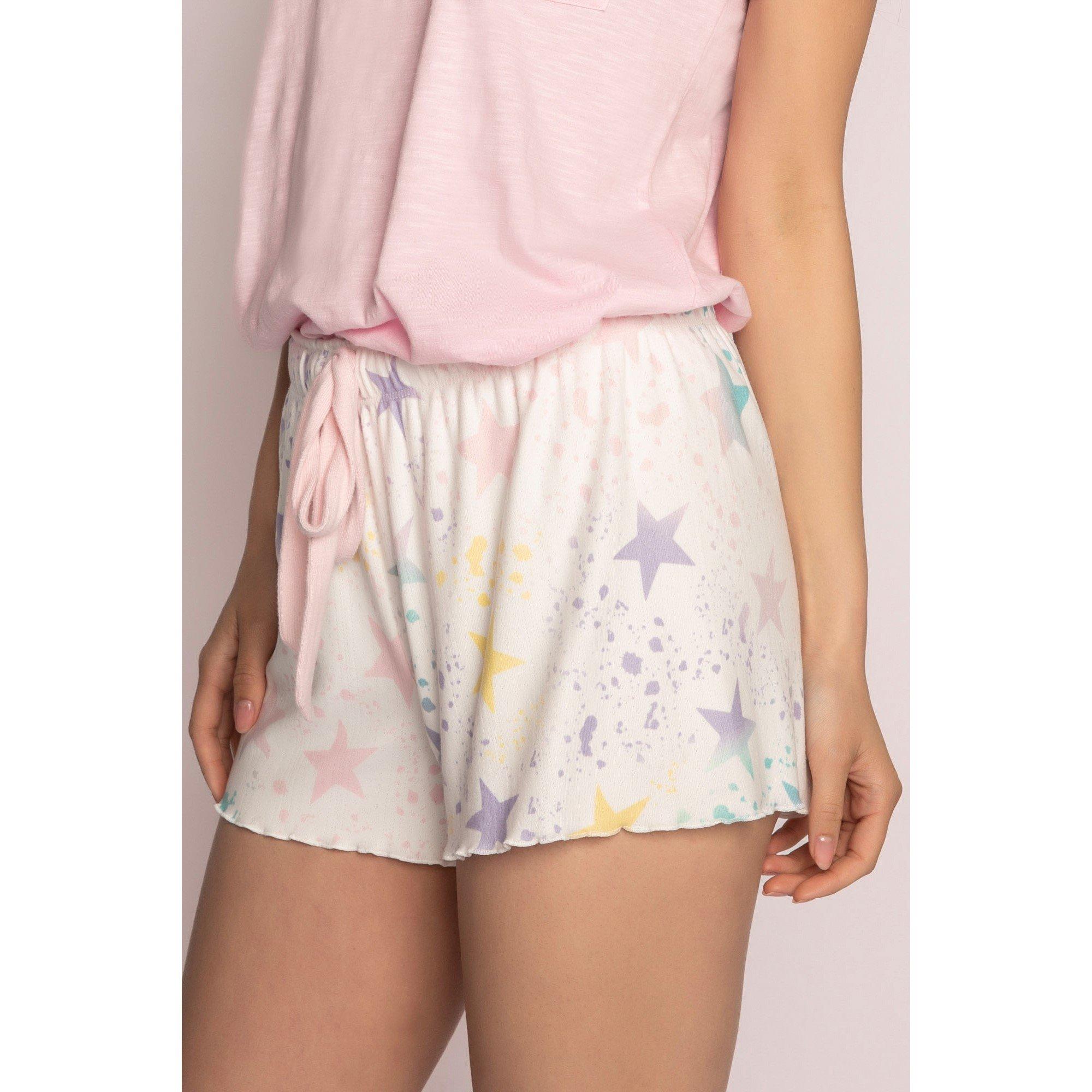 Off-White - PJ Salvage - Salvage pointelle knit Short - 4