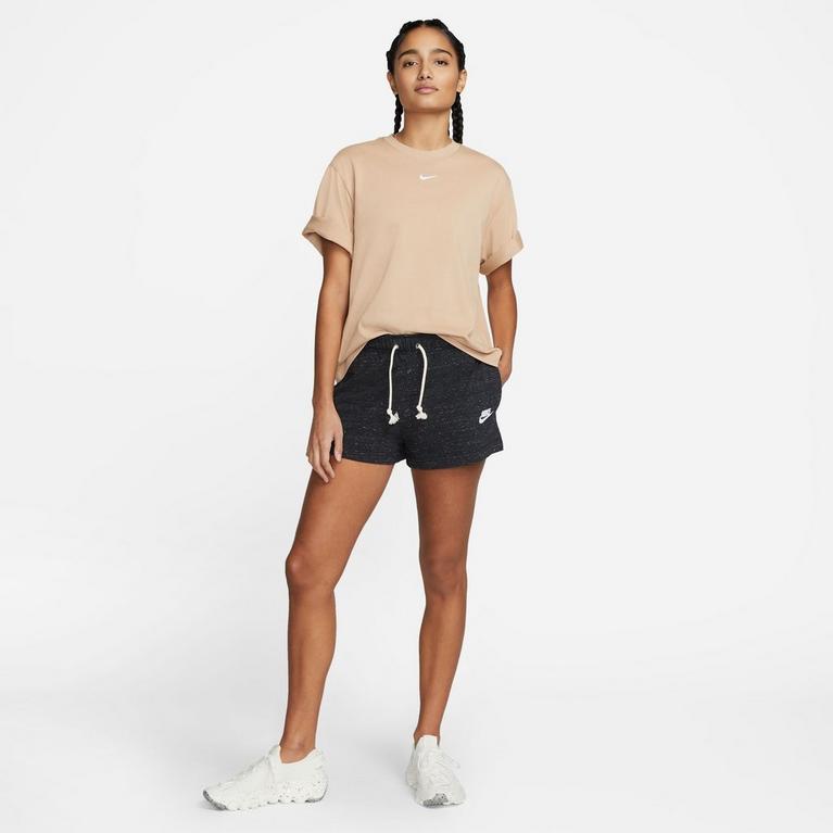 Noir/Blanc - Nike - two-tone short sleeved T-shirt - 5