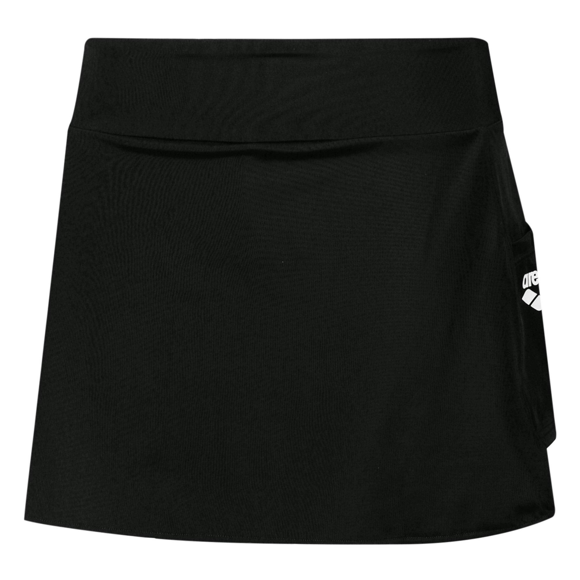 Black - Arena - Swim Skort Womens - 1
