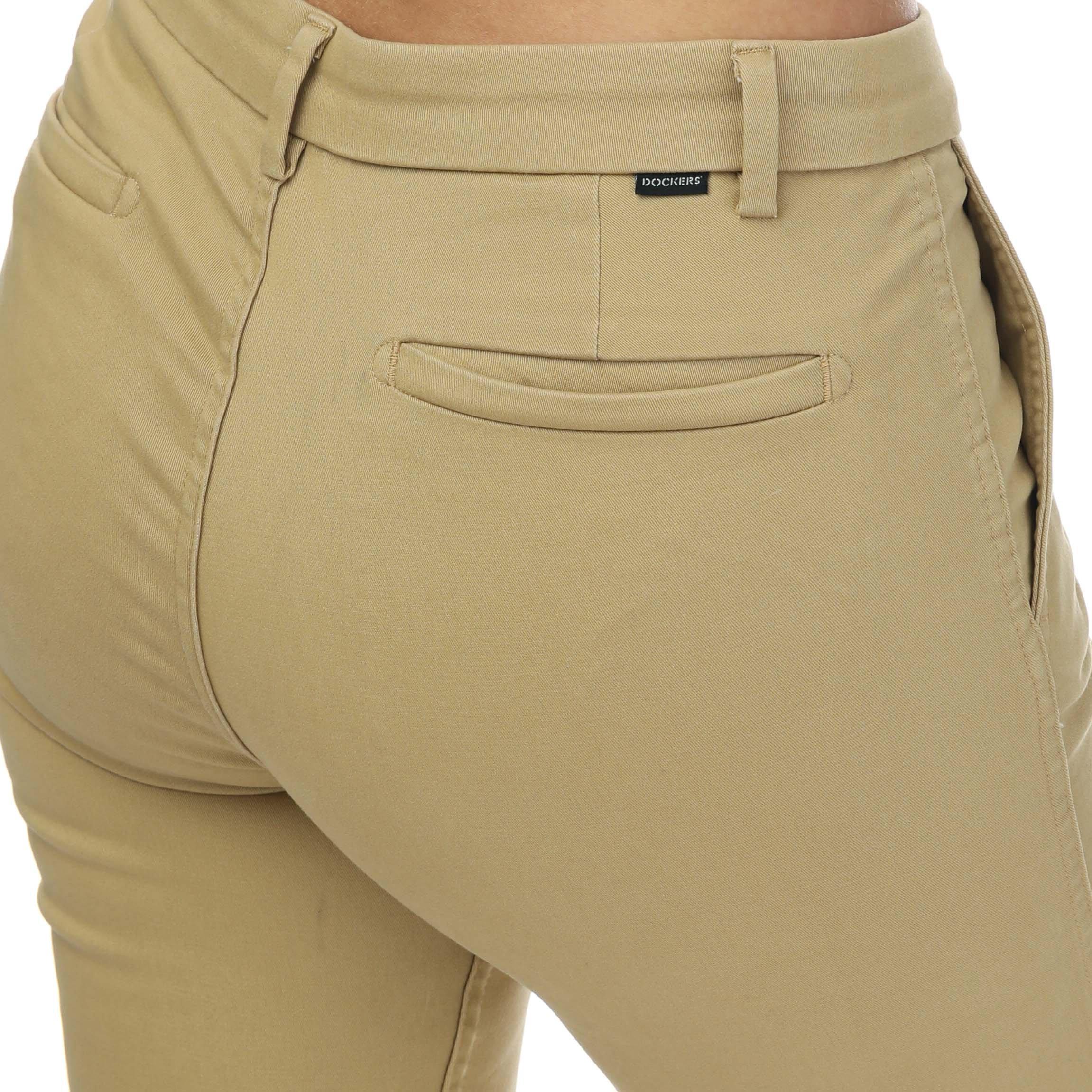 Earth Taupe - DOCKERS - Women's Skinny Chinos - 3
