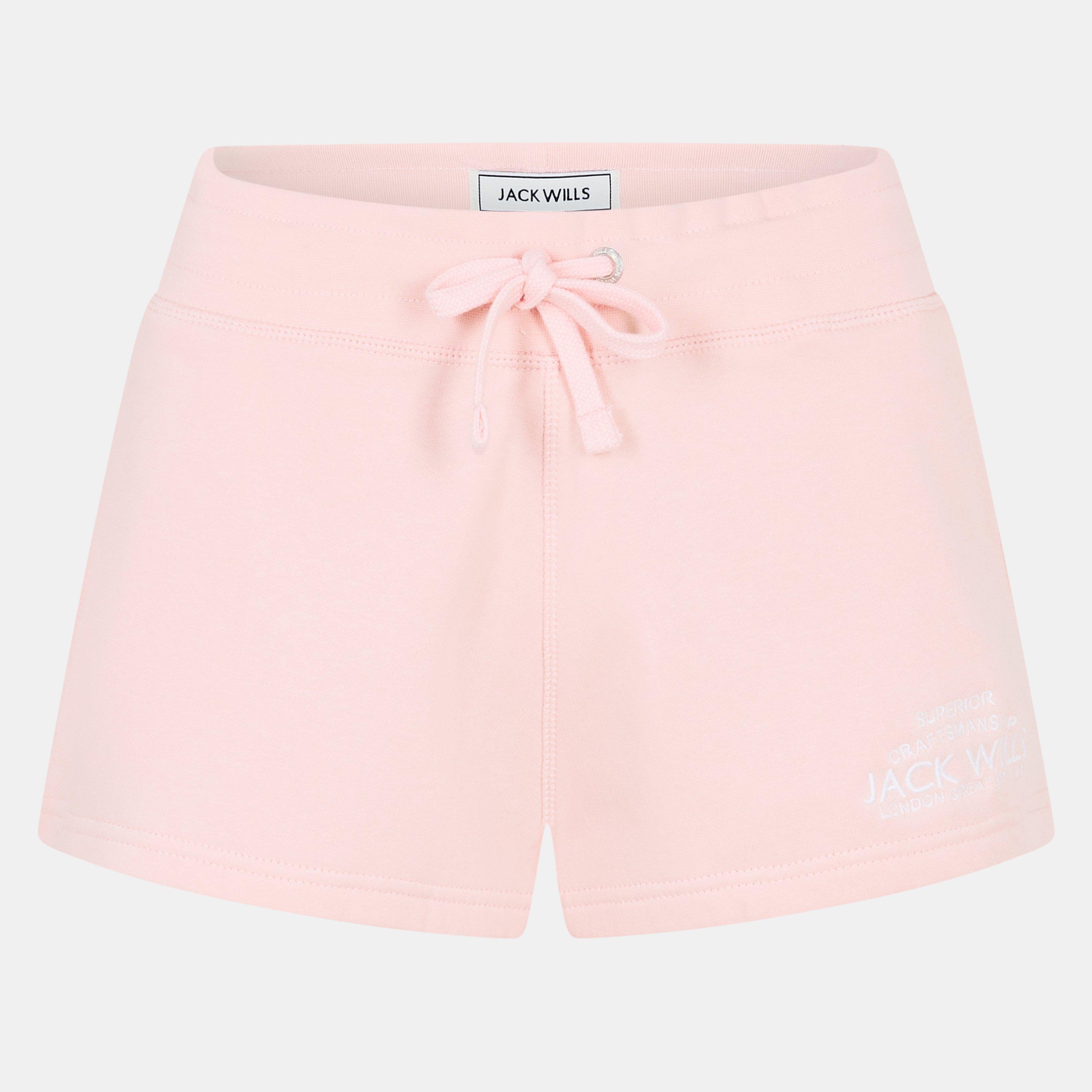 Jack Wills Women's Bea Sweatshorts - Soft Pink - 12 (M)