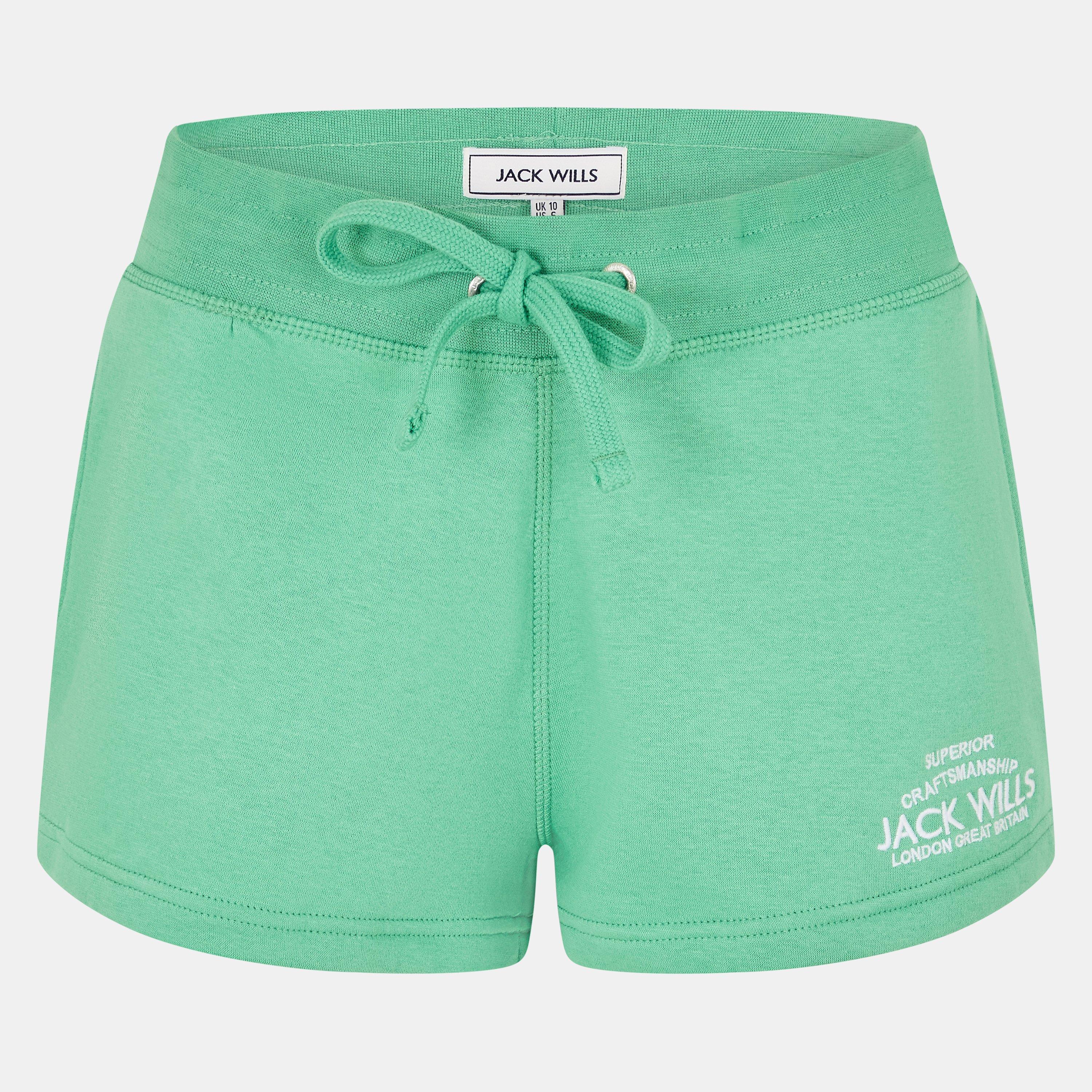 Jack Wills Women's Bea Sweatshorts - Clover - 6 (2XS)