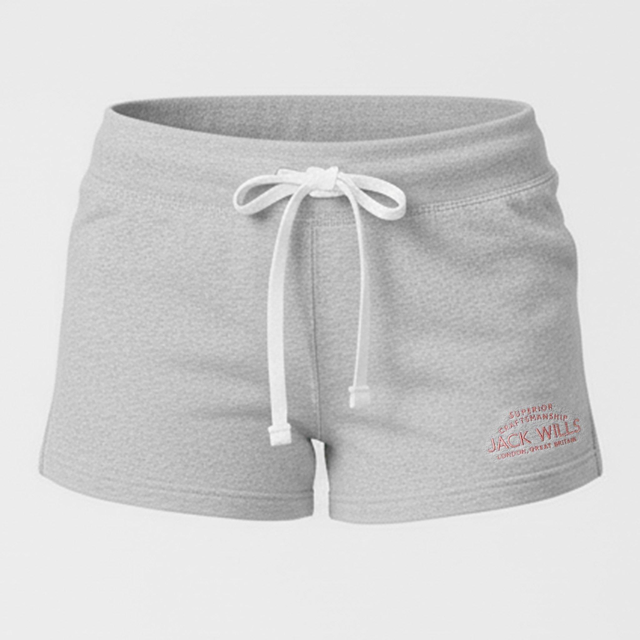Jack Wills Women's Bea Sweatshorts - Grey Marl - 6 (2XS)