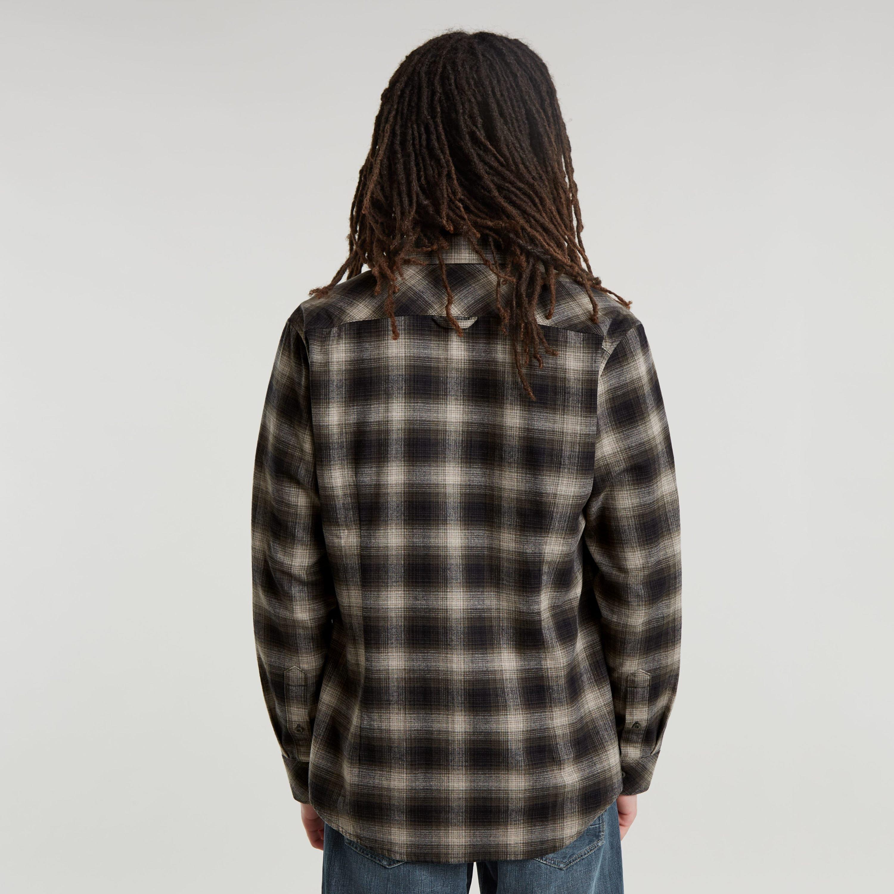 Moss Check - G Star - Men's Bristum Checked Long-Sleeve Patterned Shirt - 2