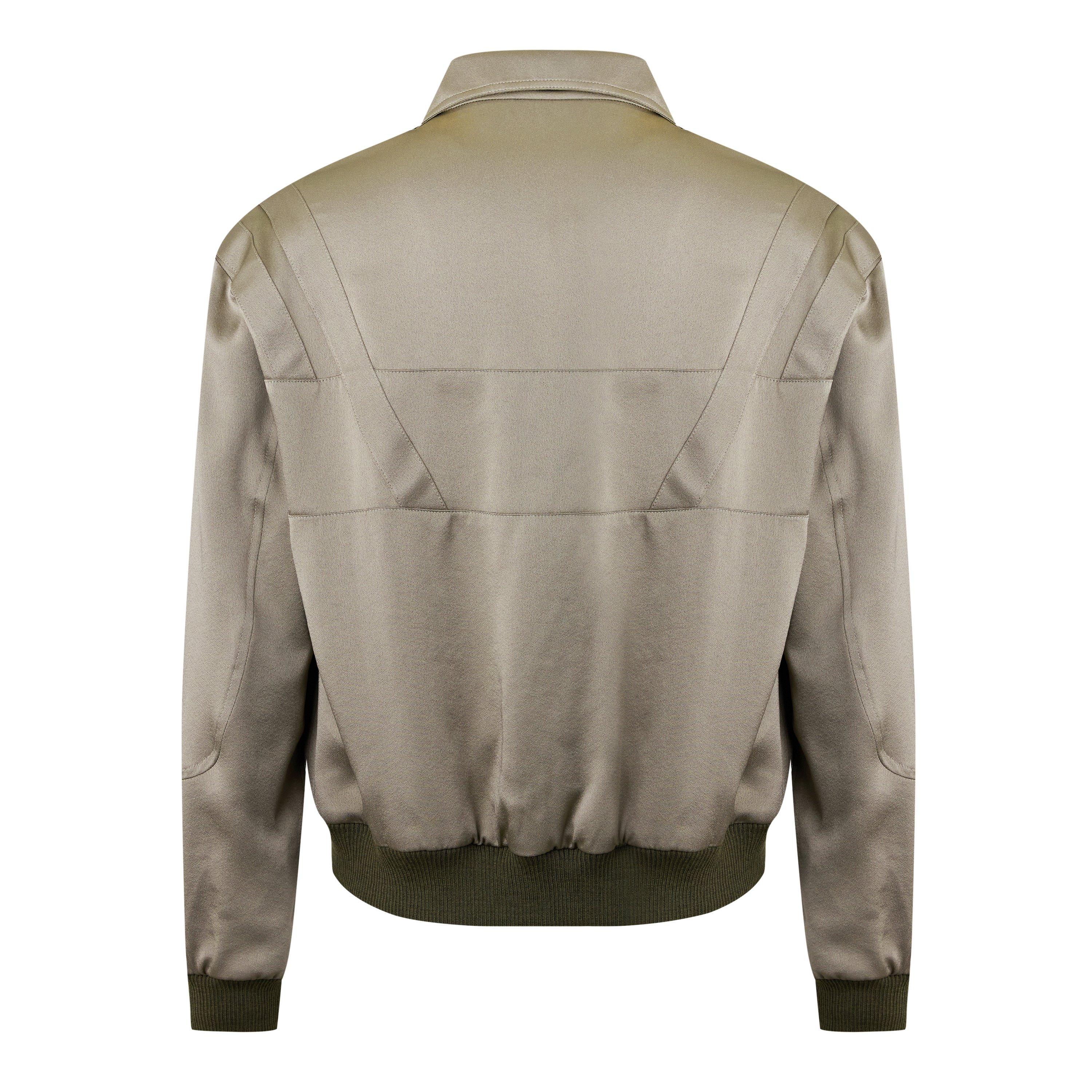 Kaki Clair - Saint Laurent - Teddy Bomber Jacket - 6