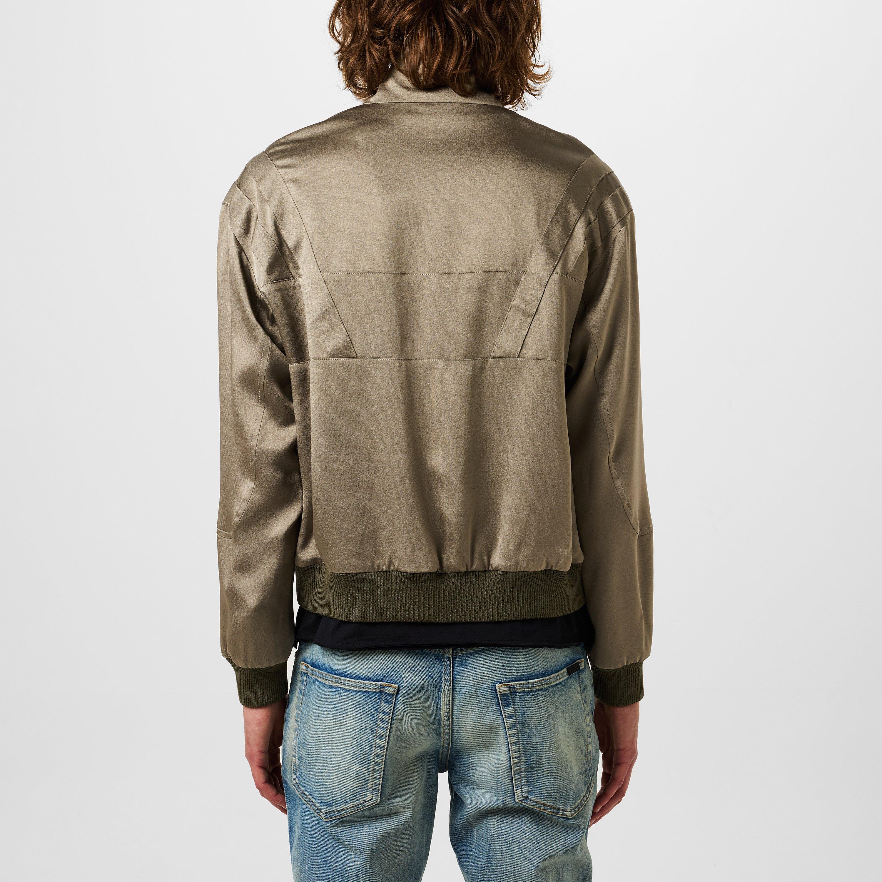 Kaki Clair - Saint Laurent - Teddy Bomber Jacket - 3