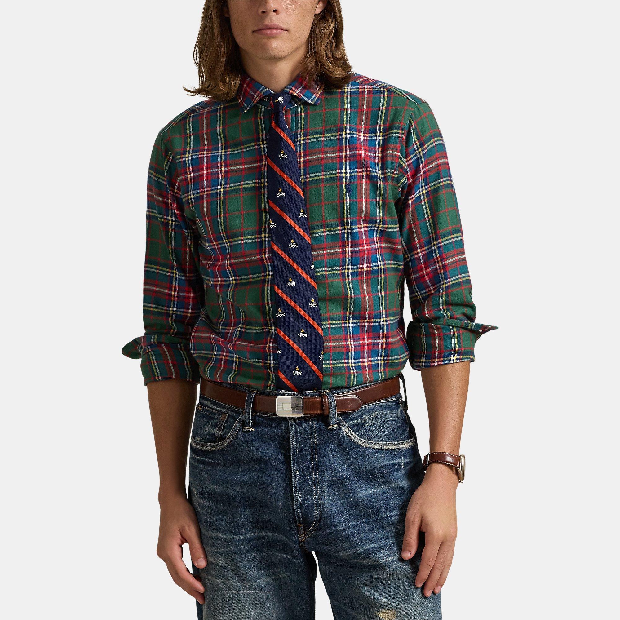 ●POLO RALPHLAUREN カシミア100% チェック　クリスマスカラー ラルフローレン Ralph Lauren 正規品 カシミア混合 サマーニット