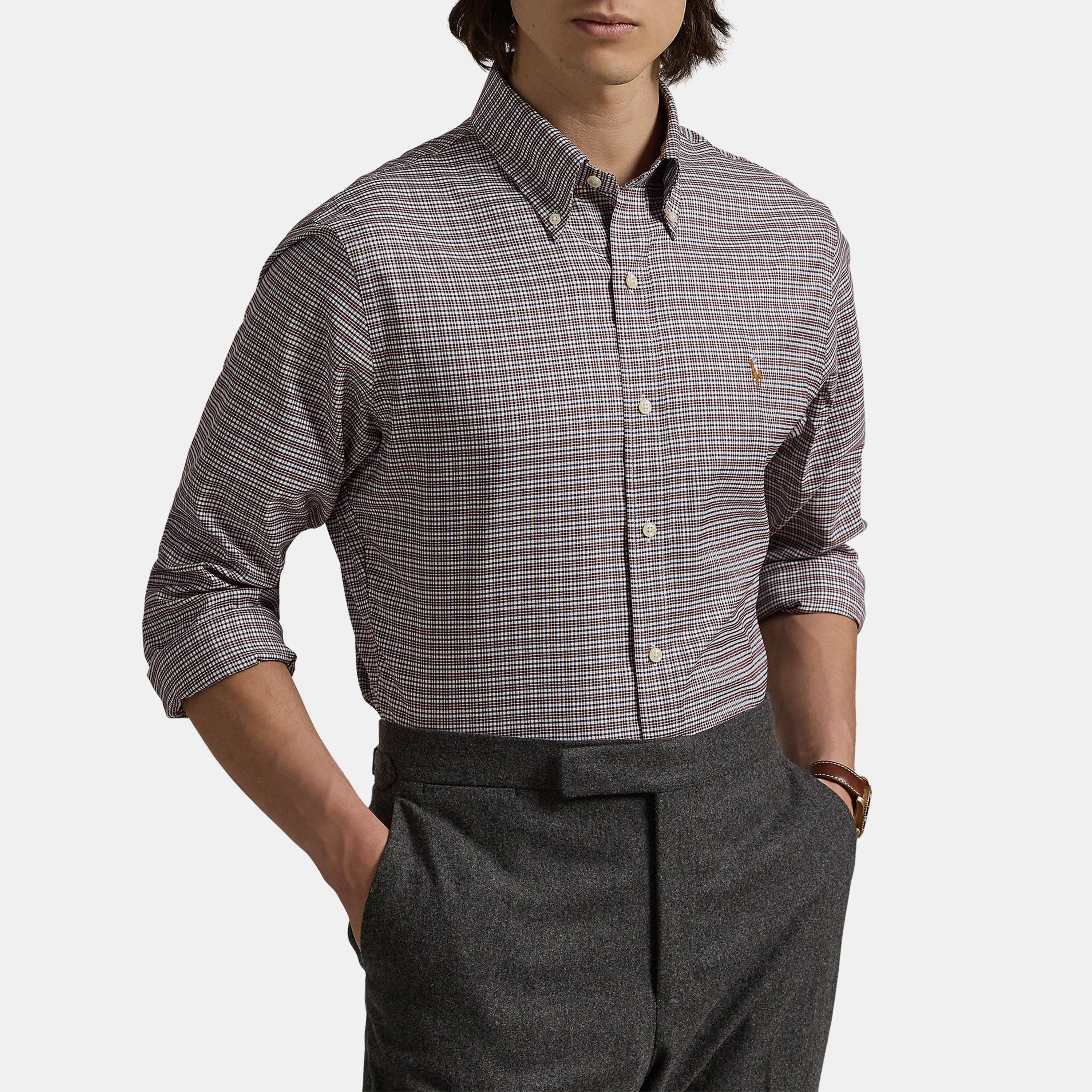 Wine Navy - Polo Ralph Lauren - Check Pony Shirt - 2