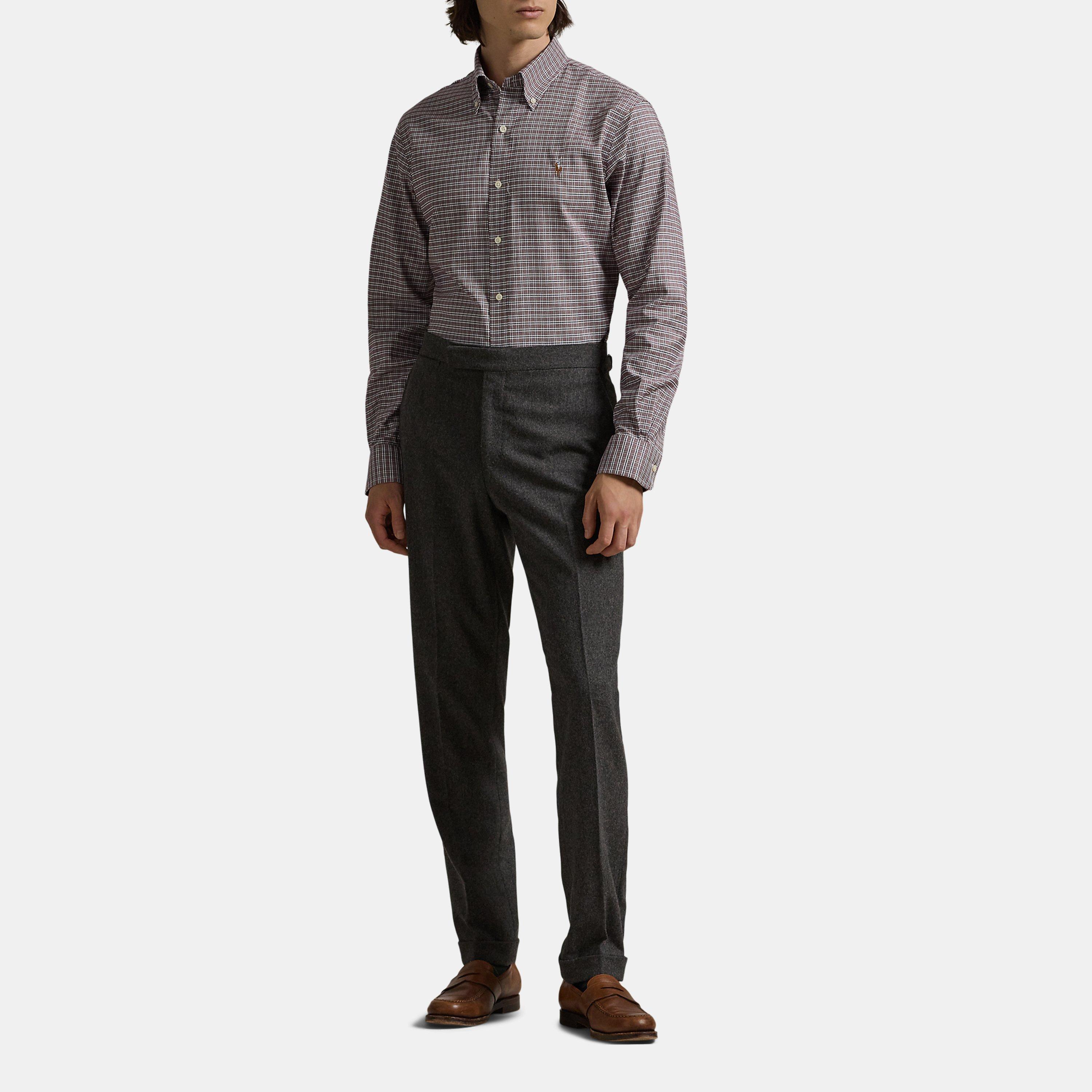 Wine Navy - Polo Ralph Lauren - Check Pony Shirt - 4