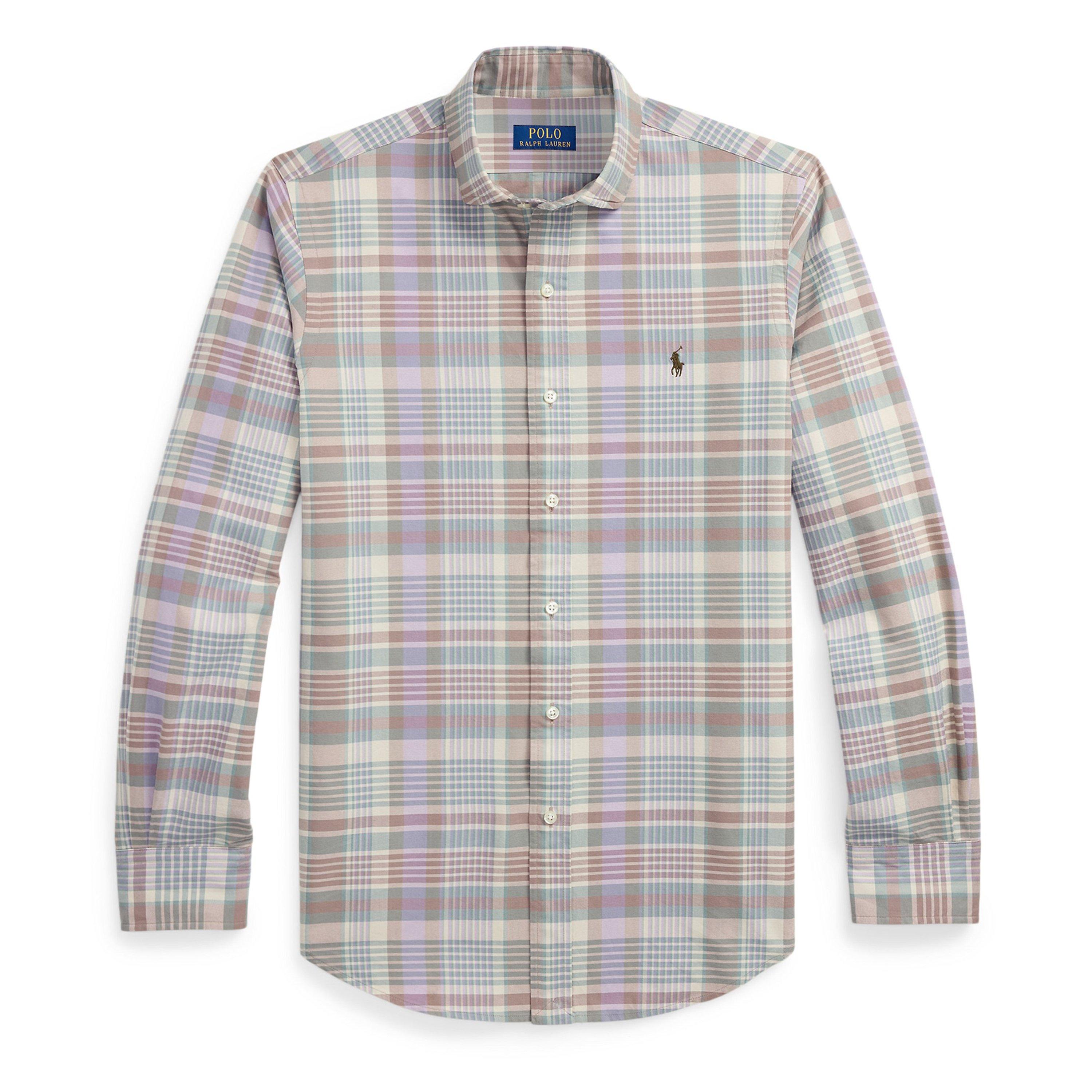 Khaki Green - Polo Ralph Lauren - Long Sleeve Check Shirt - 1