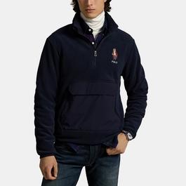 Polo Ralph Lauren Bear Pocket Fleece Half Zip