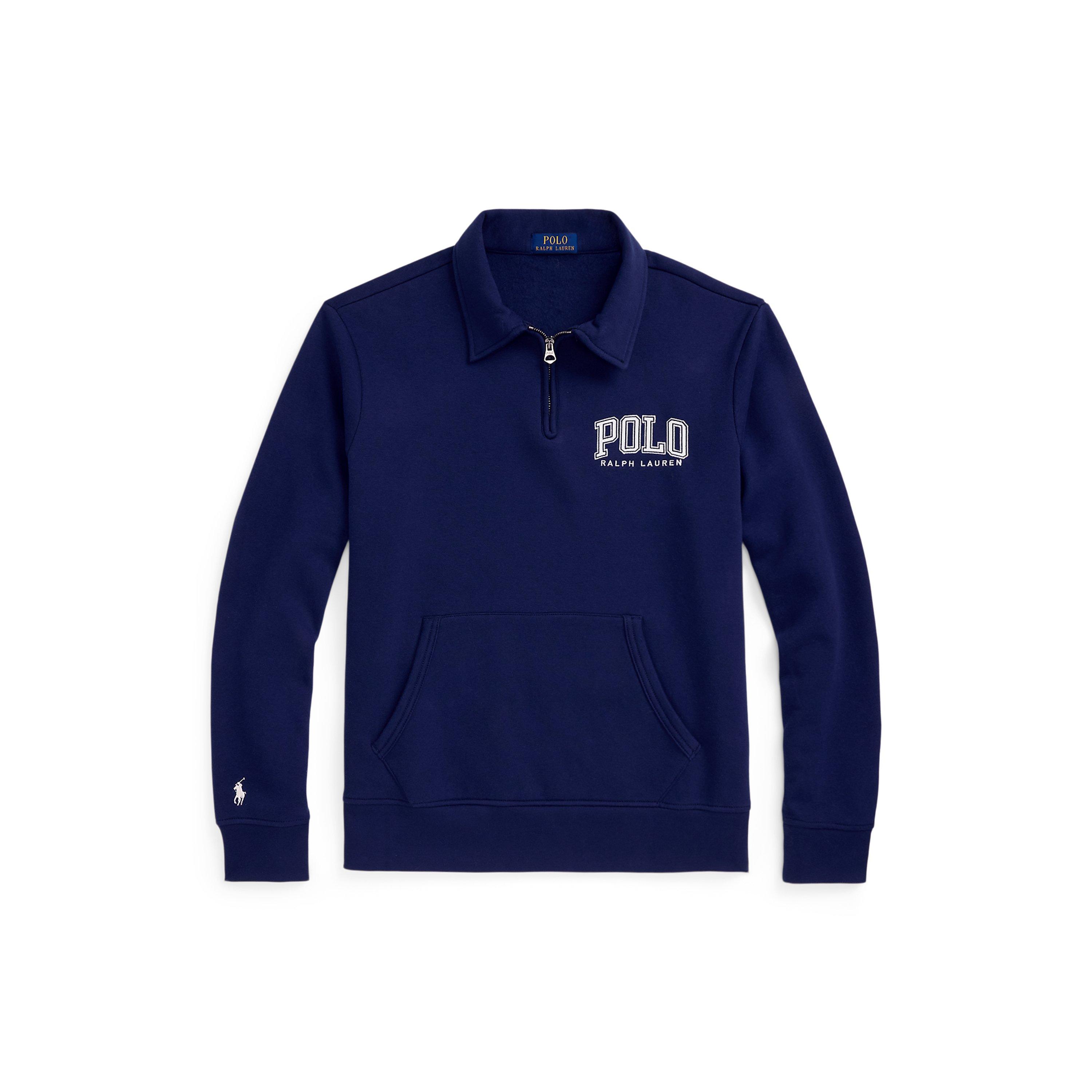 ★★POLO RALPH LAUREN★★ Fleece Graphic Sweatshirt Navy MNP Polo Ralph Lauren Fleece Graphic Hoodie (28/cruise Navy