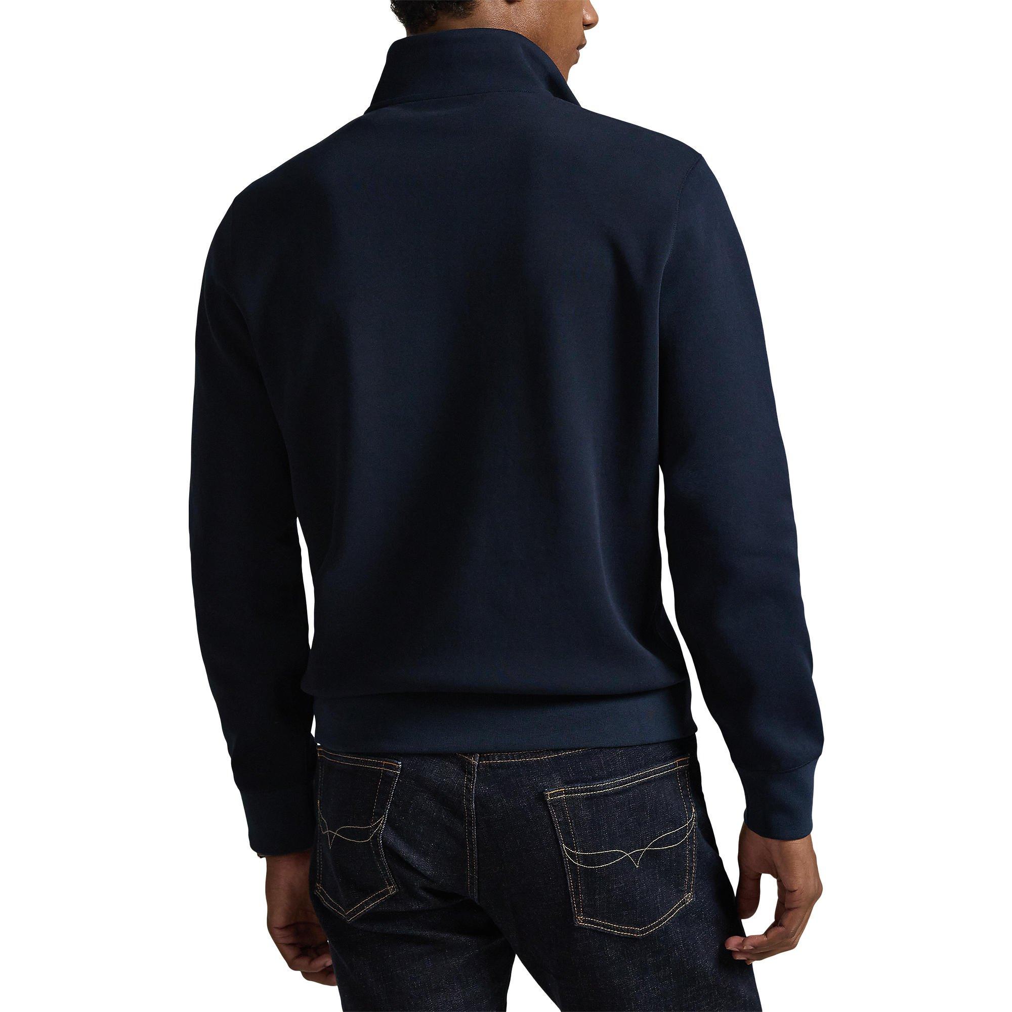 Aviator Navy - Polo Ralph Lauren - Tech 1/4 Zip Fleece - 4