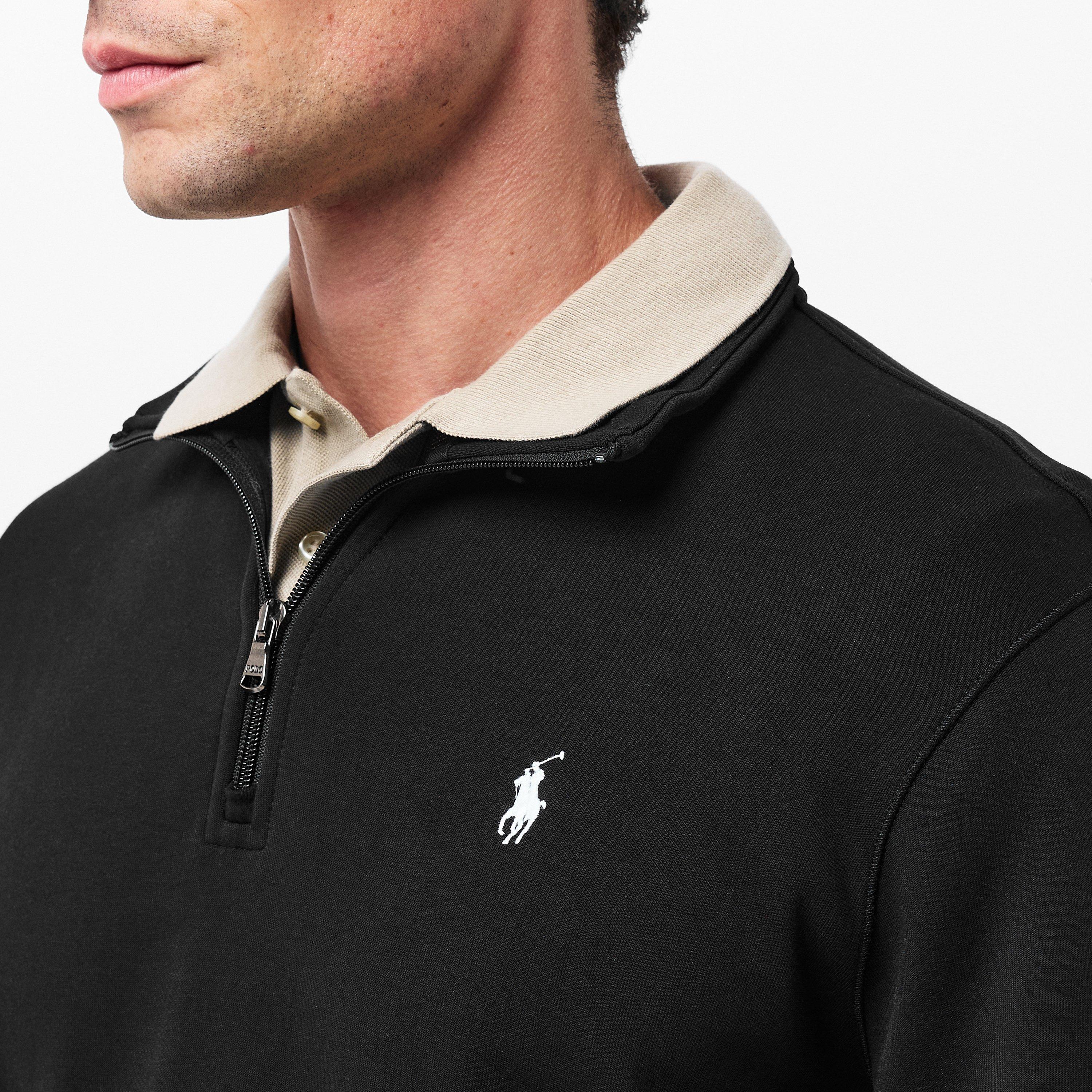 Polo Black - Polo Ralph Lauren - Tech quarter Zip Fleece - 5