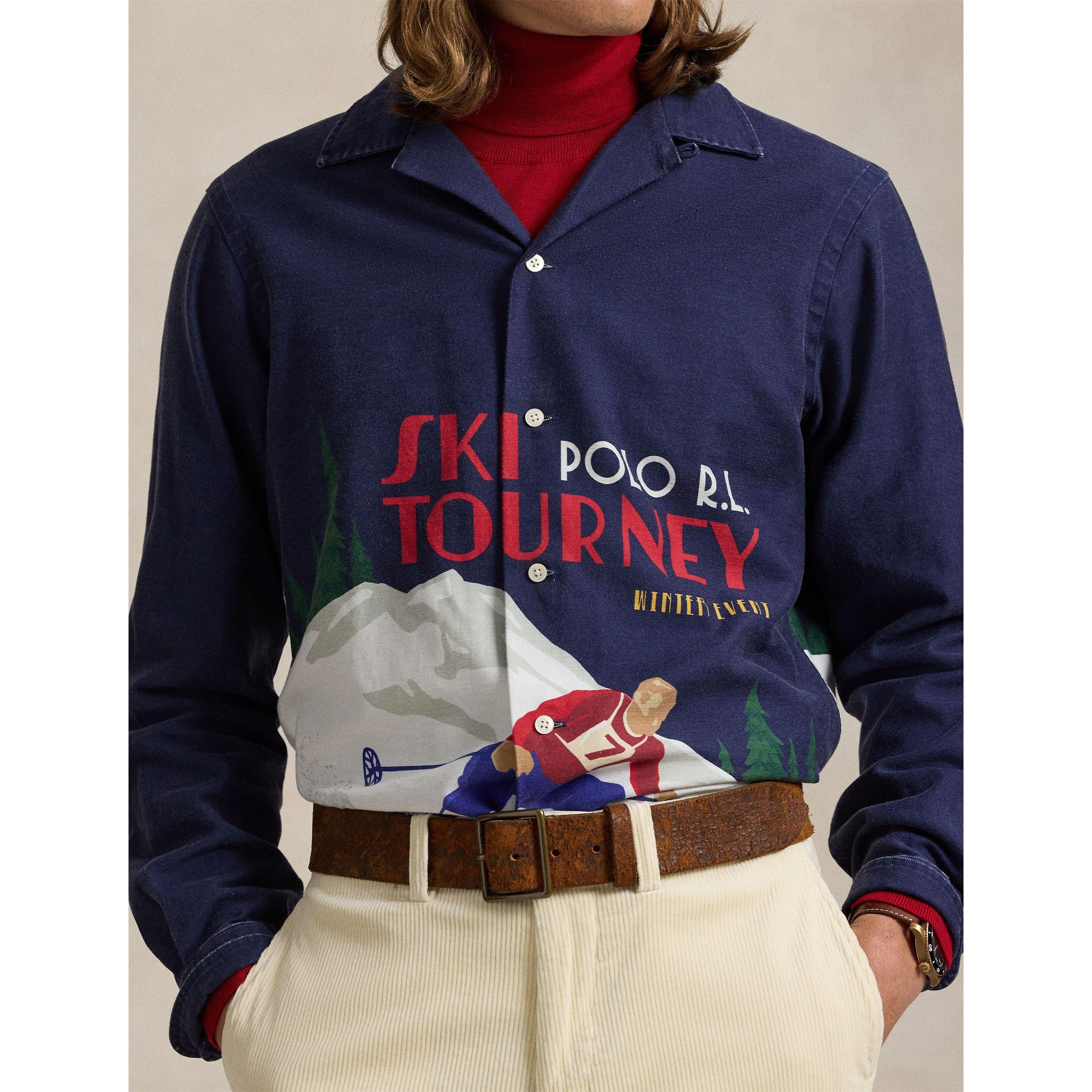 Ski Poster - Polo Ralph Lauren - Ski Shirt - 4