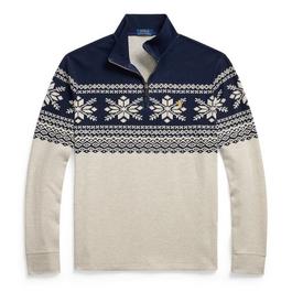 Polo Ralph Lauren Snowflake Double-Knit Pullover