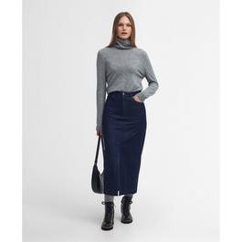 Barbour Cassie Denim Cargo Skirt